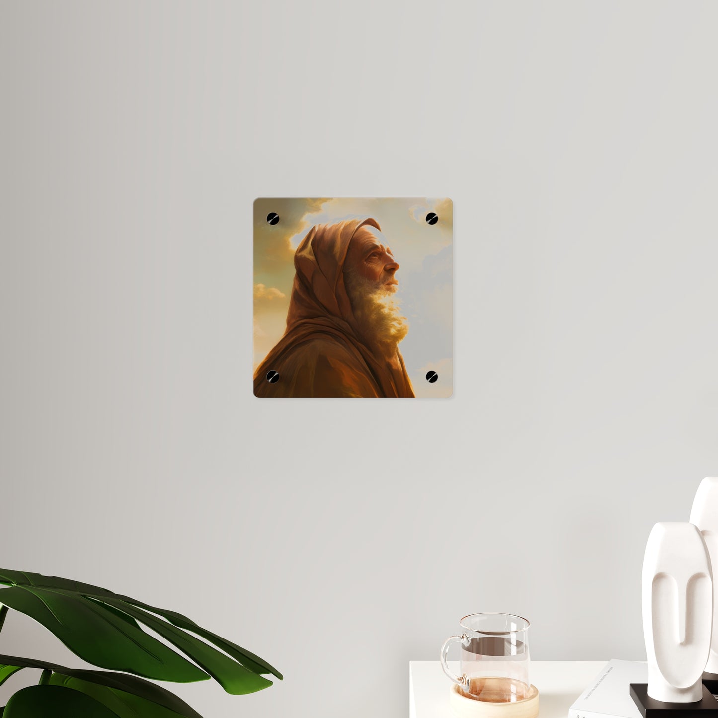 Father Abraham Wall Art Panel - Ready to Hang Acrylic Print - Catholic Saint Art - Patron Saint Print - No Frame needed