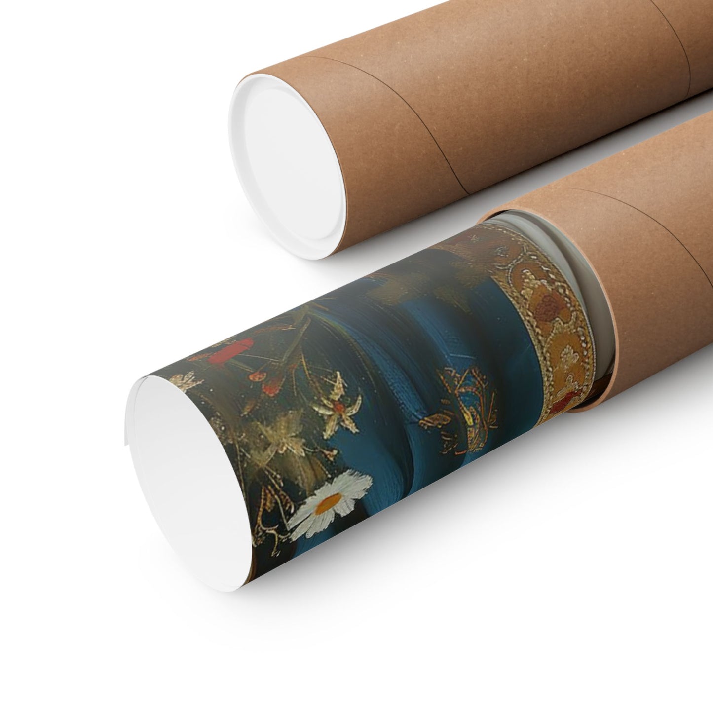 Saints Emiliana and Trasilla Print - Sanctified Souls Print - Multiple Sizes - Premium Matte Vertical Posters