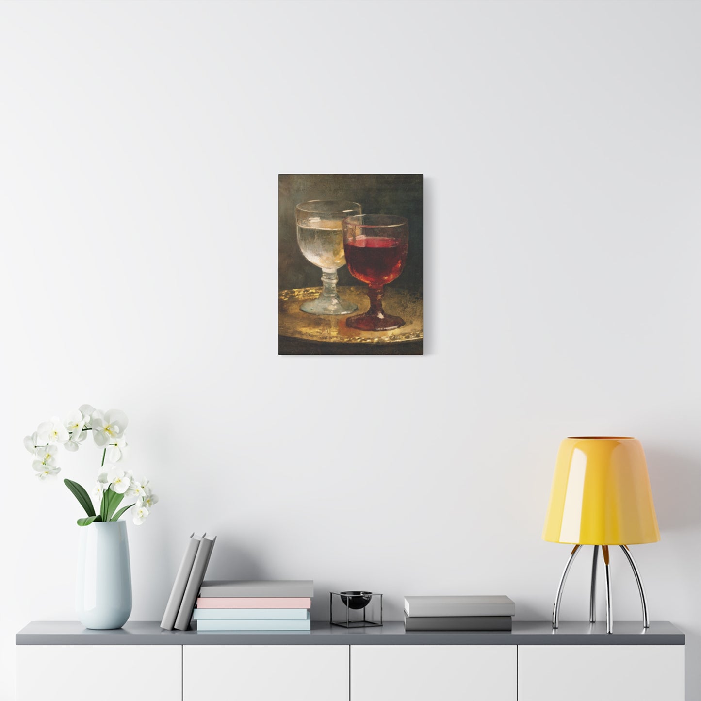 Cana and the Miracle of Abundance - Water into Wine - Gallery Wrapped Canvas - Print - Religious Art for your Home - Catholic Art Print