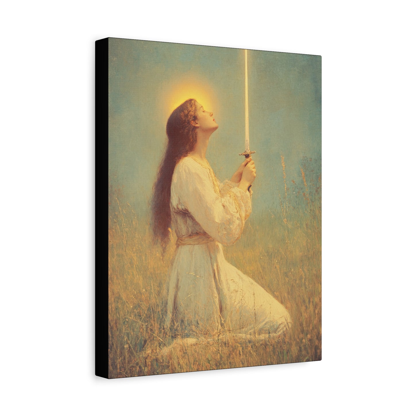 St. Joan of Arc - Catholic Saint Canvas Print