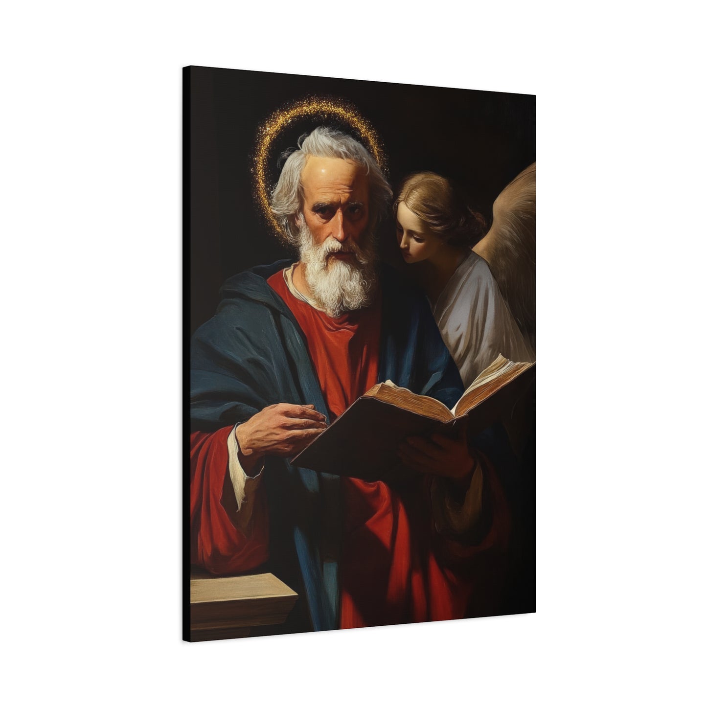 Saint Matthew the Apostle - Gallery Wrapped Canvas - Print - Religious Art for your Home - Catholic