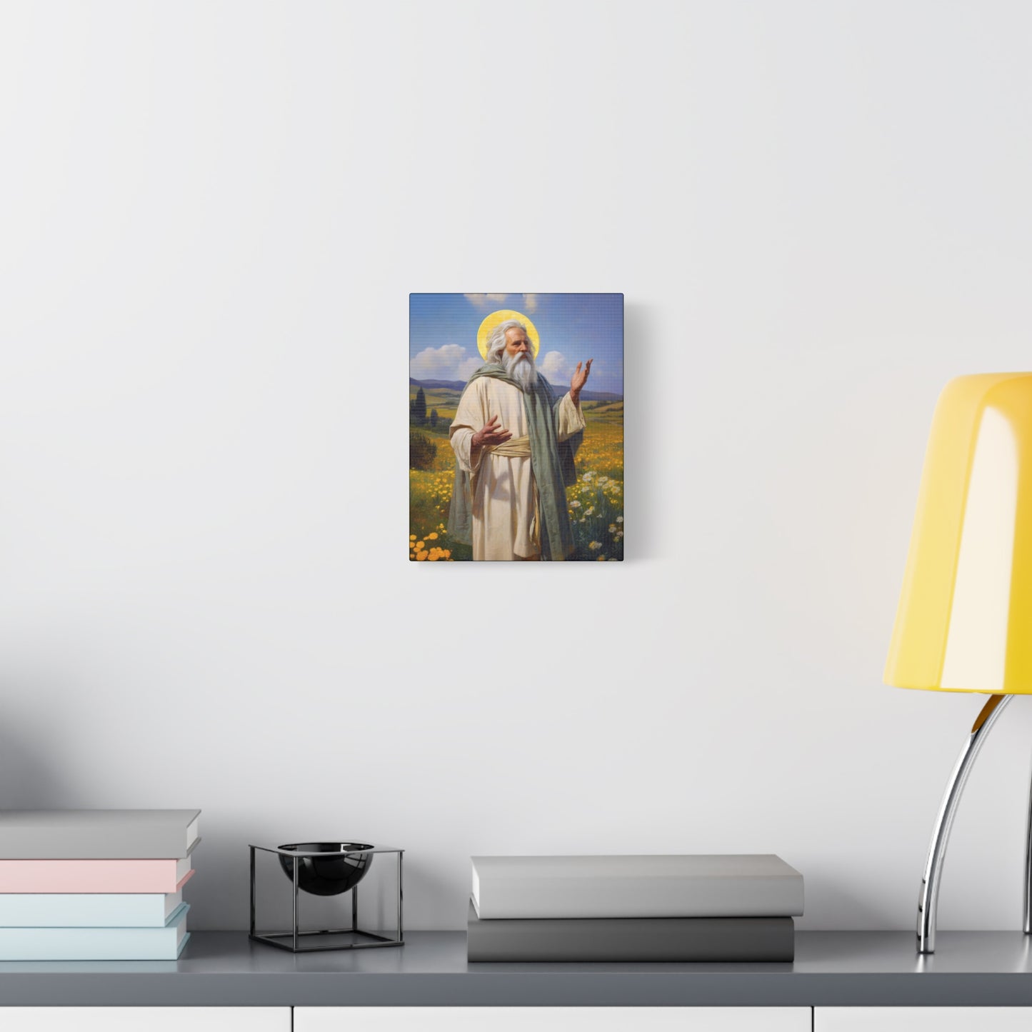 Saint Hilary of Arles - Gallery Wrapped Canvas - Print - Religious Art for your Home - Catholic Art Print