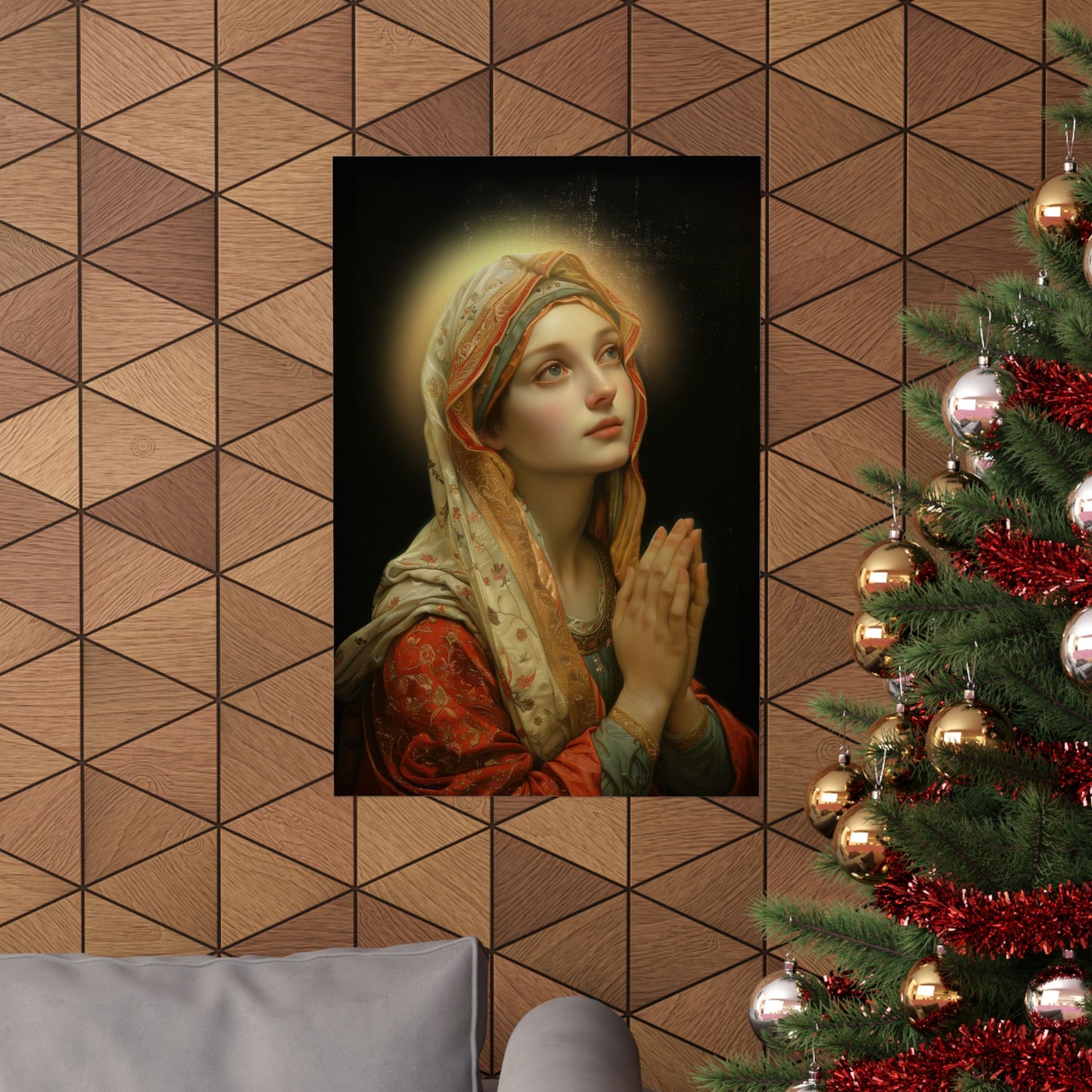 Saint Regina - Sanctified Souls Print - Multiple Sizes - Premium Posters - Catholic Art - Christian - Gifts for Catholics - Prayer room art