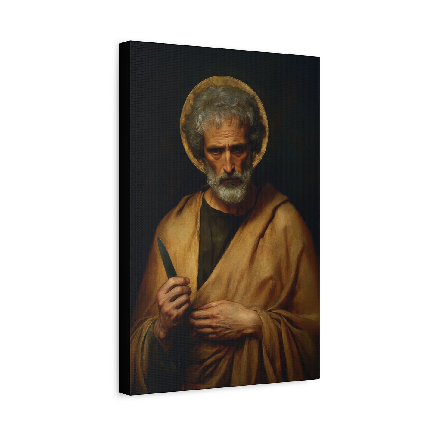 Saint Bartholomew the Apostle  - Gallery Wrapped Canvas - Print - Religious Art for your Home - Catholic