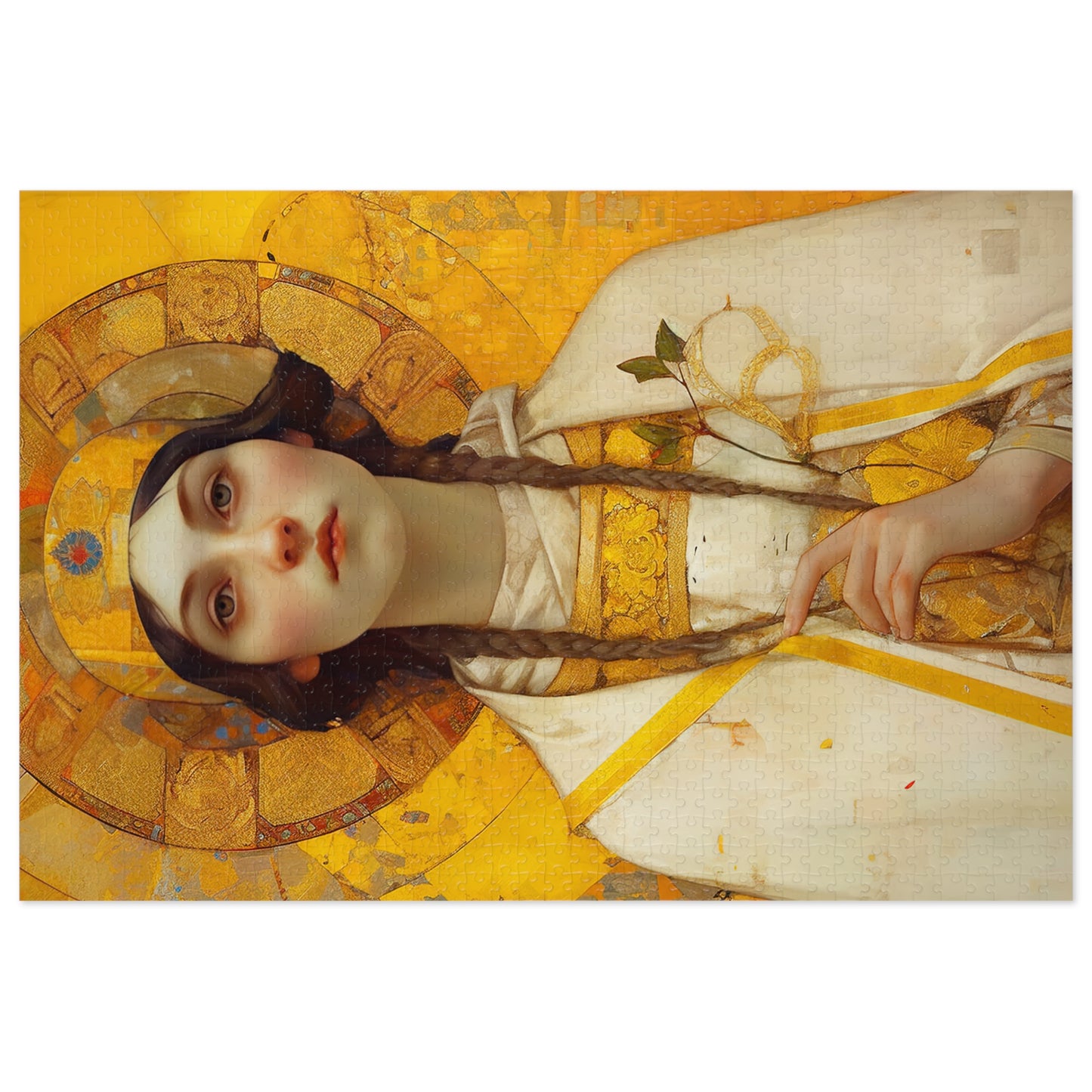 Saint Agatha - Puzzle and Keepsake Tin - Jigsaw Puzzle (30, 110, 252, 500,1000-Piece) - Religious Puzzle