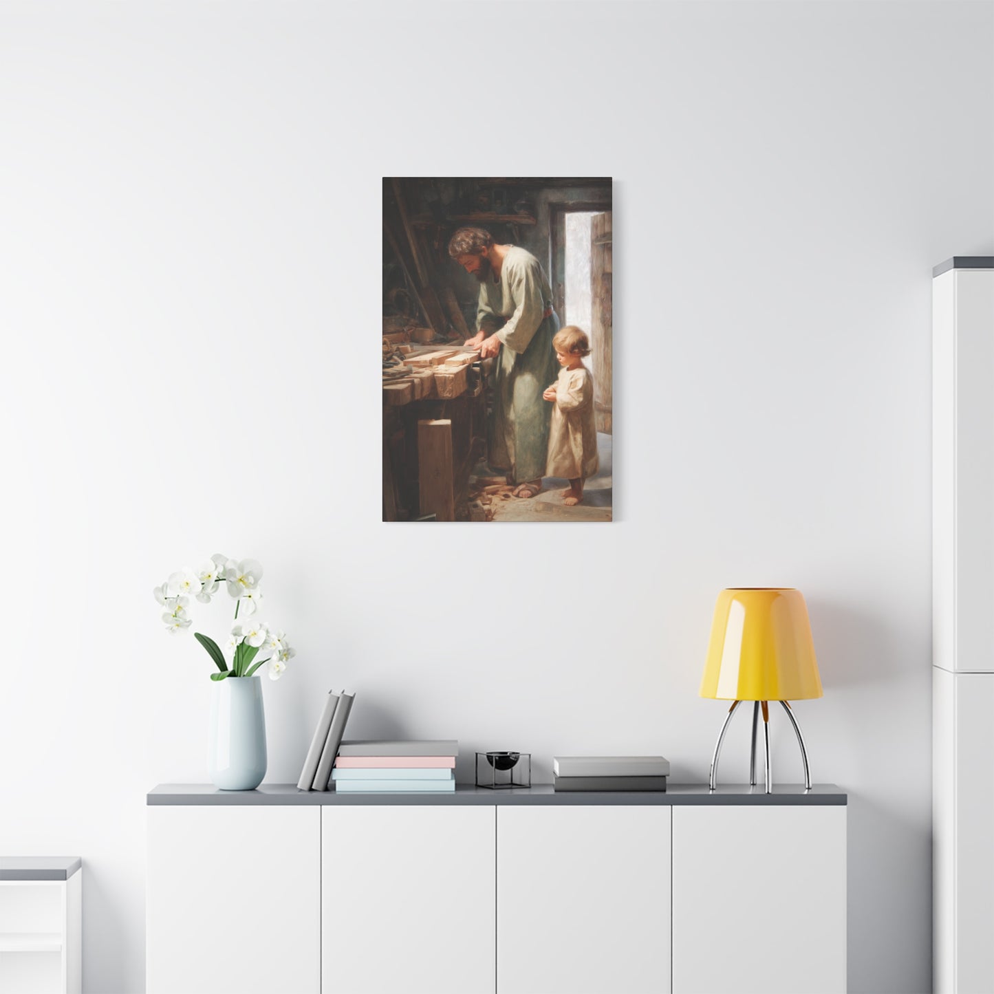 St. Joseph the Worker - Catholic Saint Canvas Print