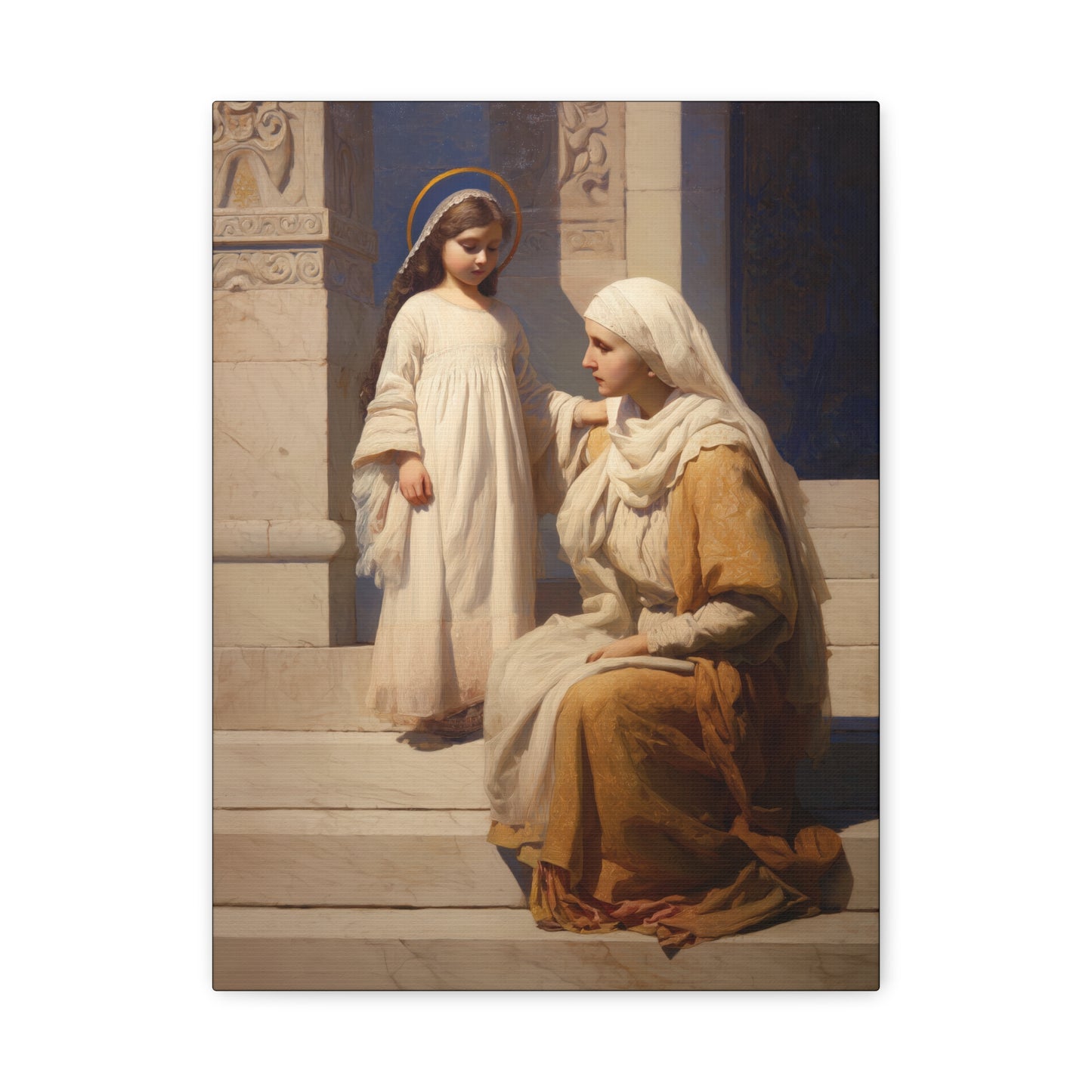 The Feast of the Presentation of the Blessed Mary - Gallery Wrapped Canvas - Print - Religious Art for your Home - Catholic