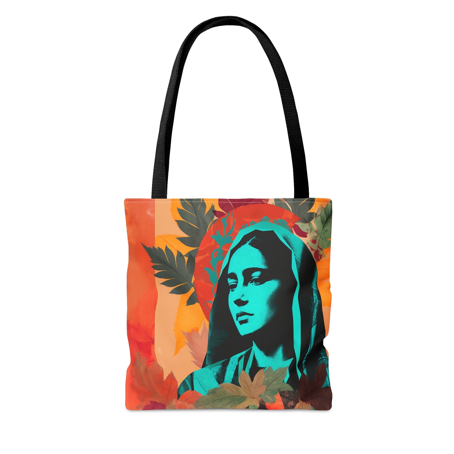 Our Lady of Guadalupe Tote Bag - Catholic faith inspired carry-all purse - day to day bag