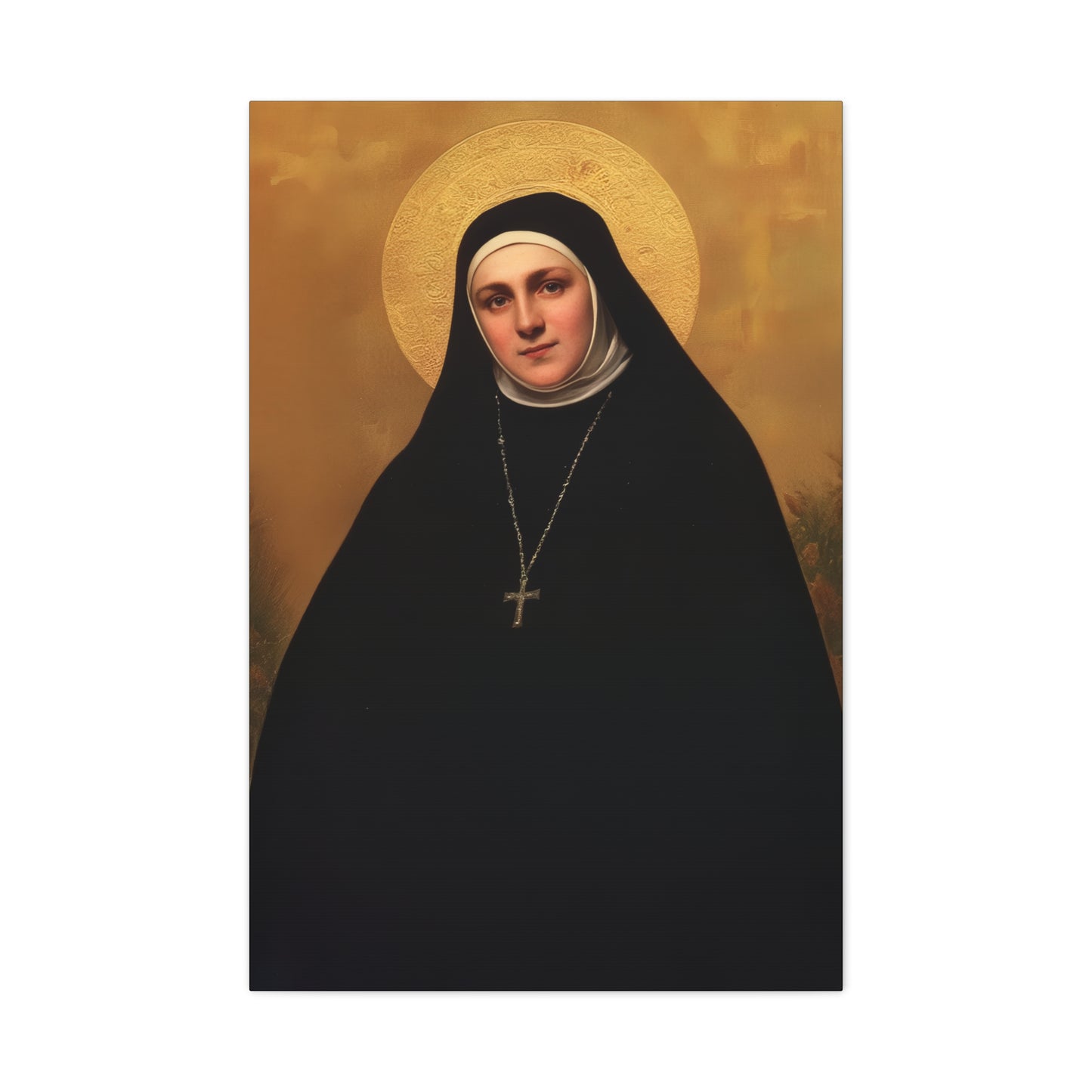 Saint Geltrude Caterina Comensoli - Gallery Wrapped Canvas - Print - Religious Art for your Home - Catholic Art