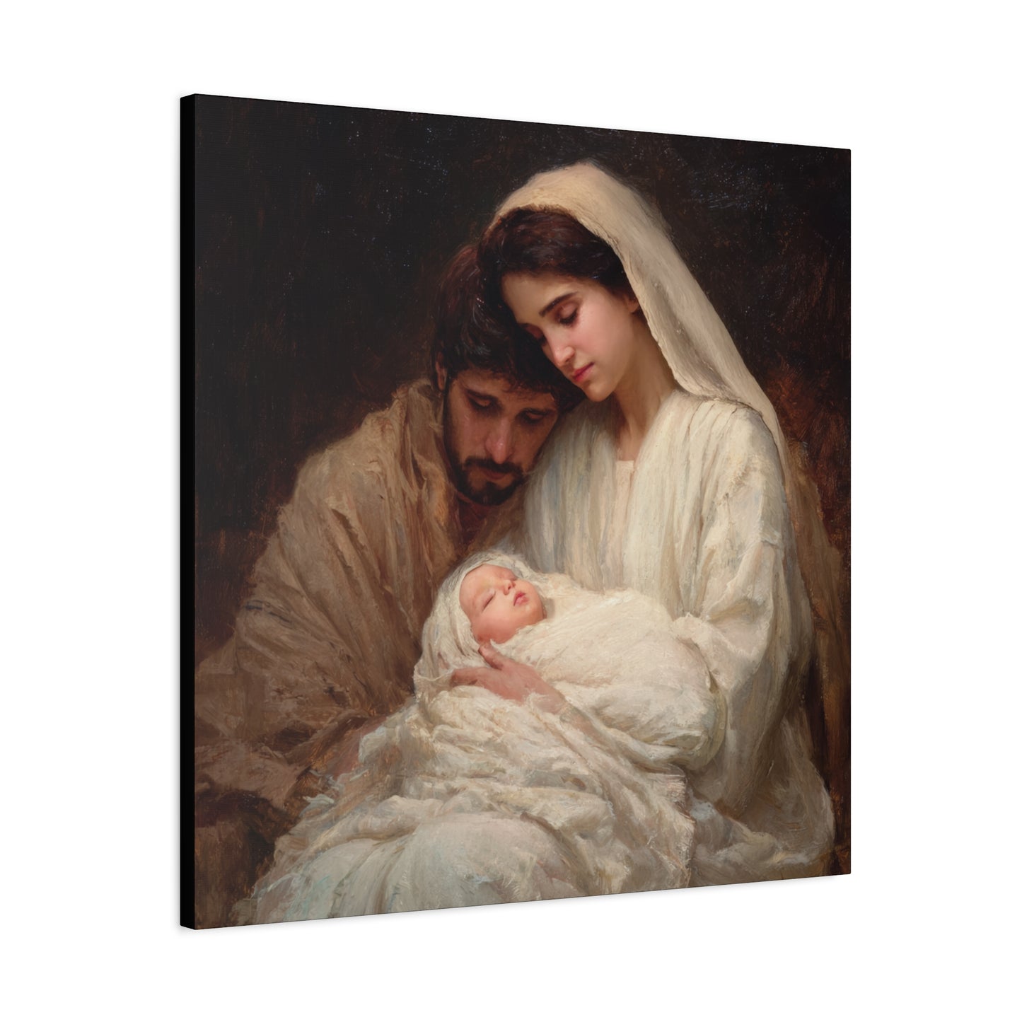 The Quiet Kingdom of the Holy Family - Gallery Wrapped Canvas - Print - Religious Art for your Home - Catholic