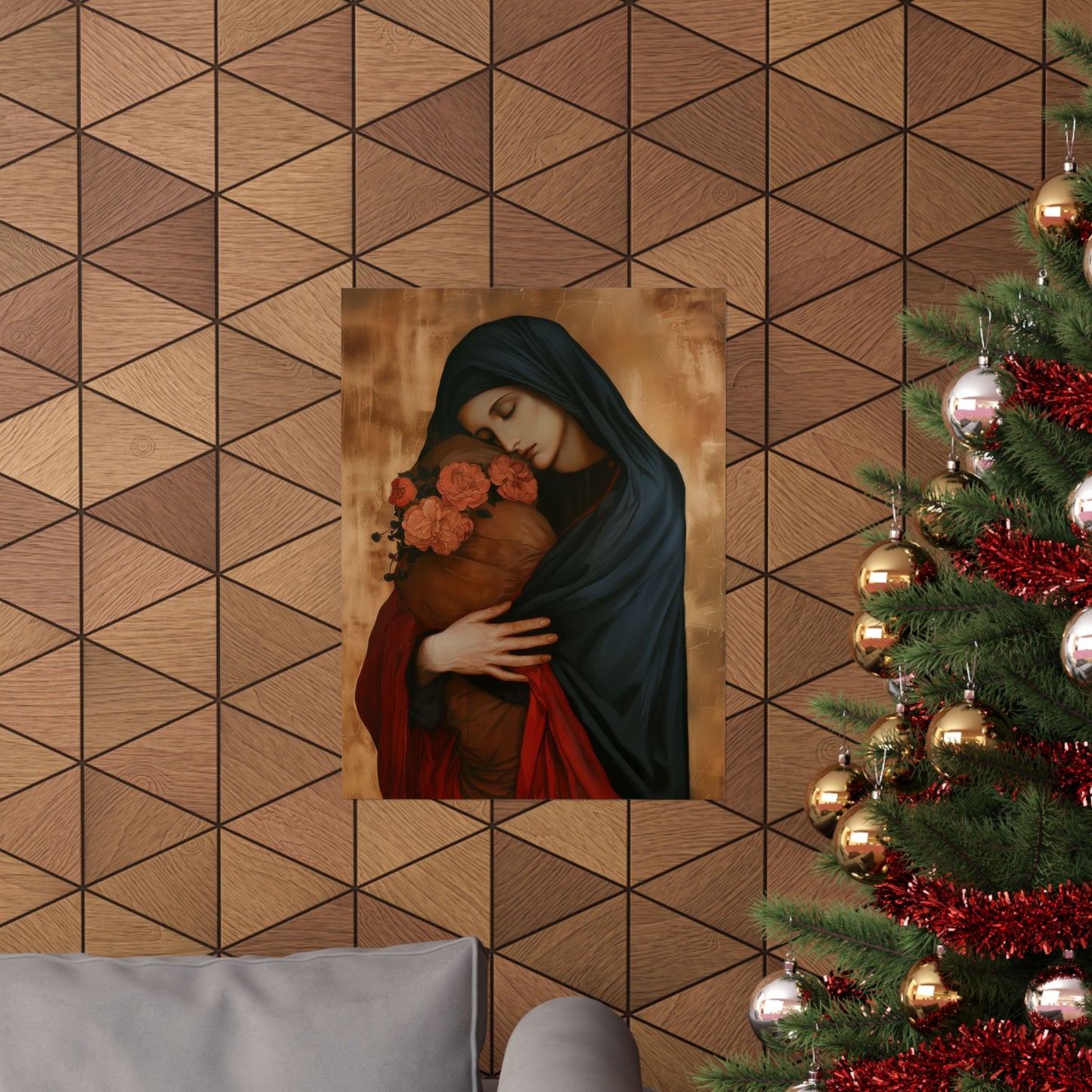 Blessed Are the Innocent in His Kingdom - The Feast of the Holy Innocents - Multiple Sizes - Premium Posters - Catholic Art - Christian