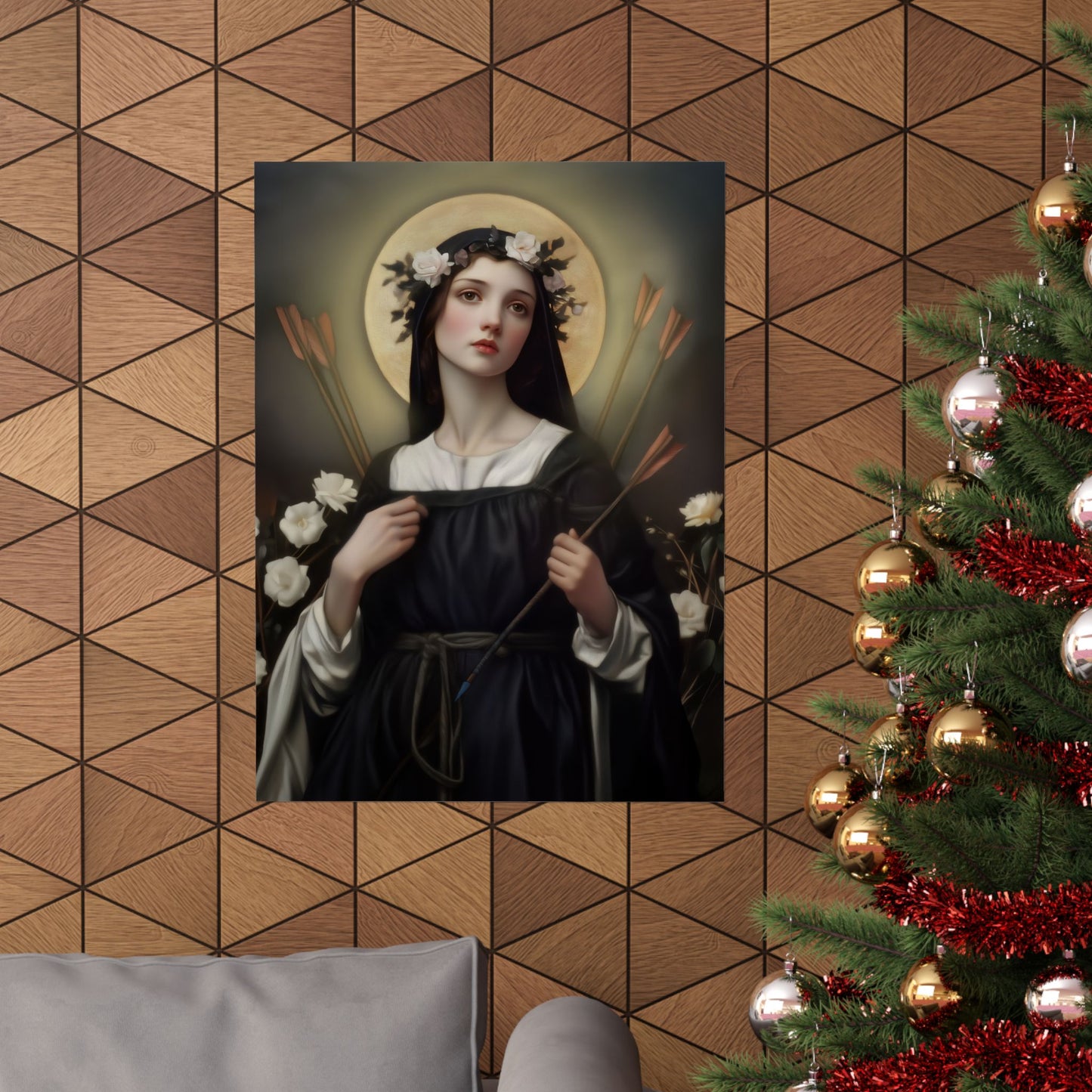 Saint Dorothy of Montau - Sanctified Souls Print - Multiple Sizes - Premium Matte Vertical Posters