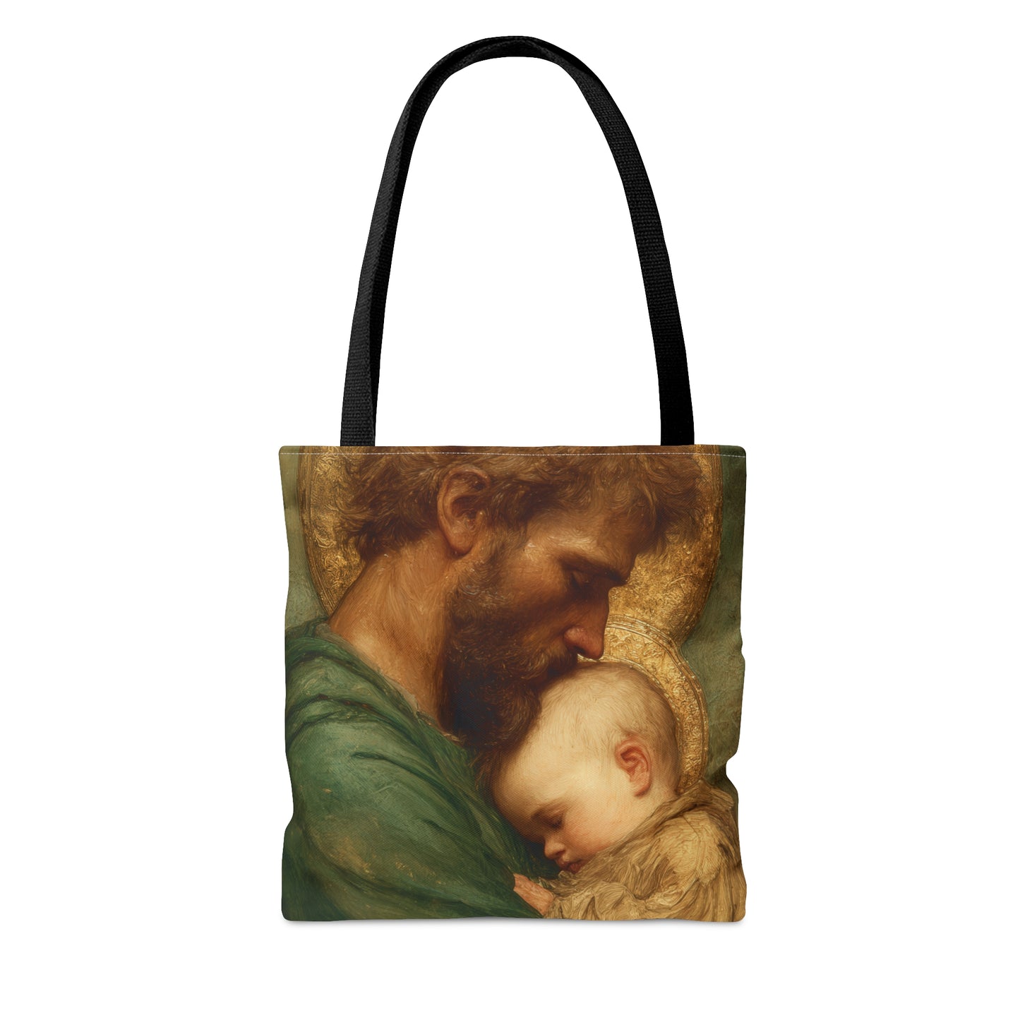 Saint Joseph the Father - Tote Bag - Large Medium Small Faith Art Bag - Catholic Faith Purse