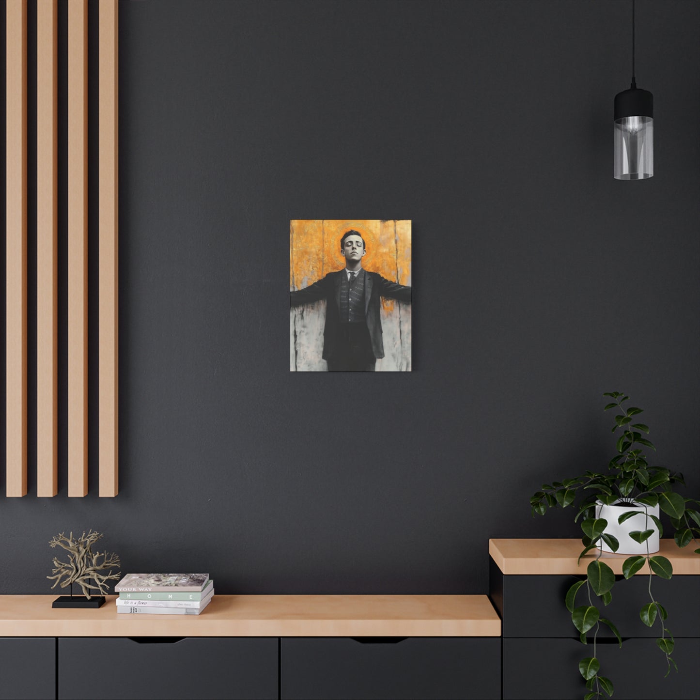 Blessed Miguel Pro- Gallery Wrapped Canvas - Print - Religious Art for your Home - Catholic Saint Art Print - Home Decor - Catholic Art