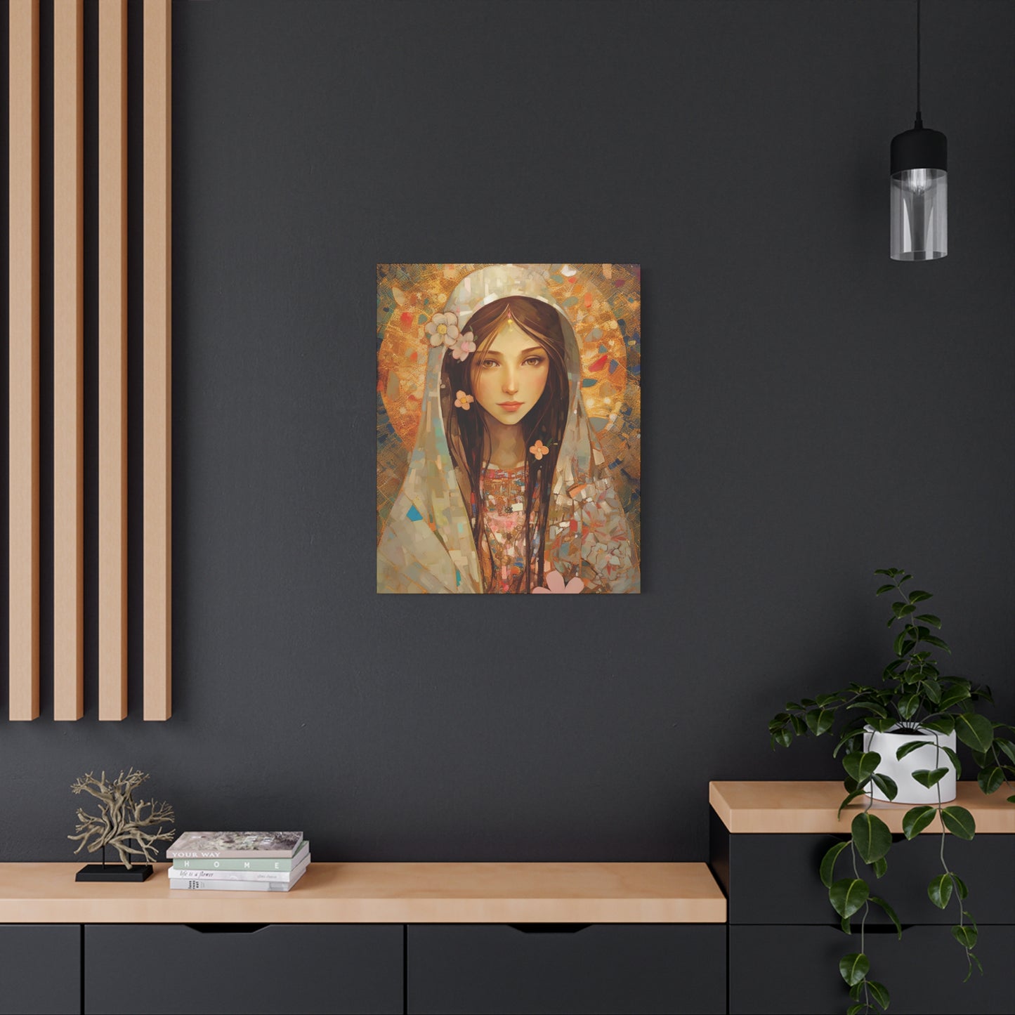 Saint Maria Goretti - Museum Wrapped Canvas - Sanctified Souls Print - Religious Art for your Home