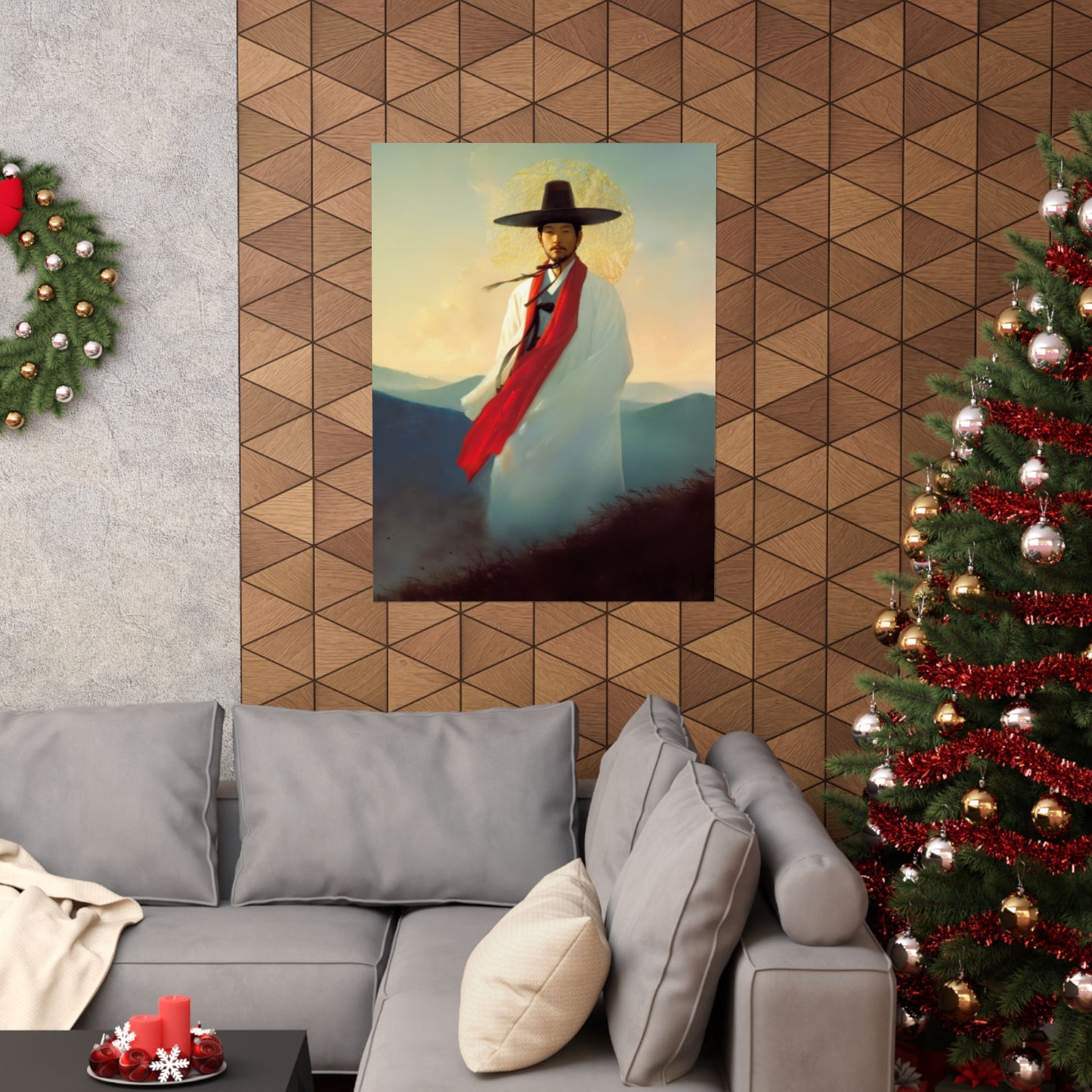 Saint Andrew Kim Taegon -  Sanctified Souls Print - Multiple Sizes - Premium Posters - Catholic Art - Christian Home - Martyr Saint