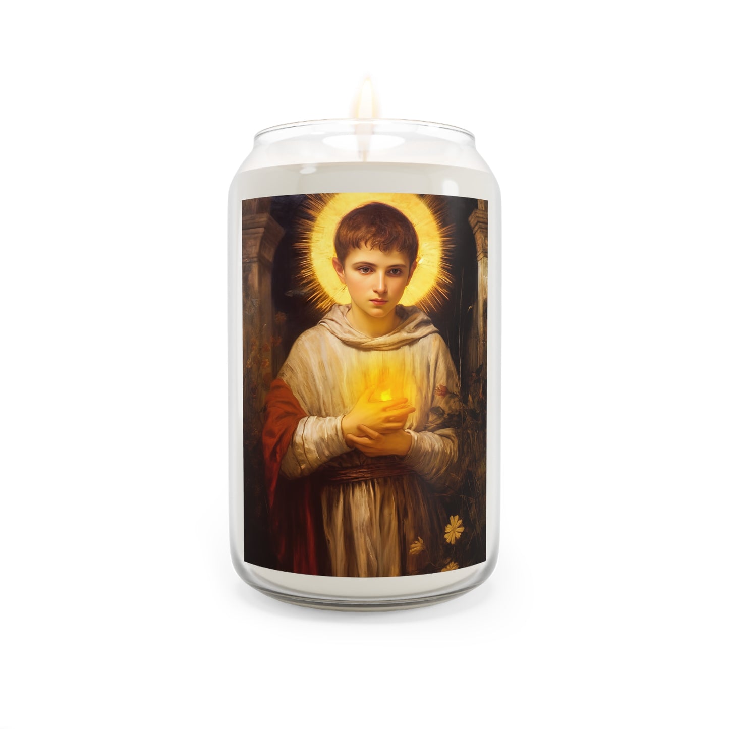 Saint Tarsicius - Scented Prayer Candle, 13.75oz - Tall Size - Religious Prayer Candle - Catholic Art