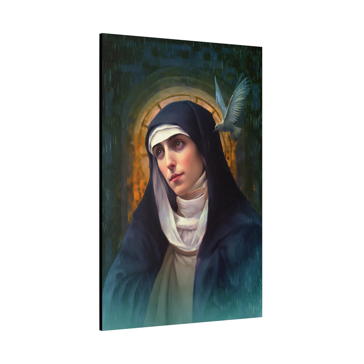 Saint Teresa of Avila - Museum Wrapped Canvas - Sanctified Souls Print - Religious Art for your Home