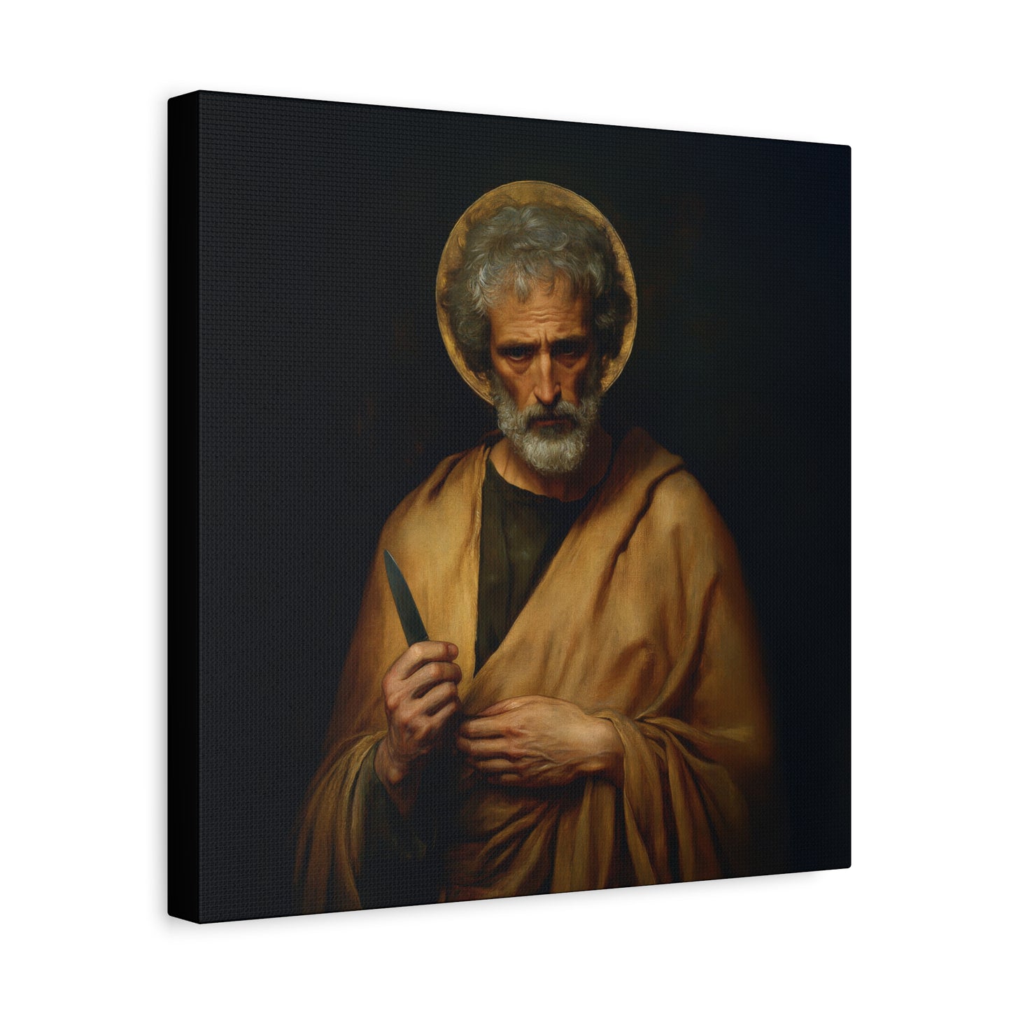 Saint Bartholomew the Apostle  - Gallery Wrapped Canvas - Print - Religious Art for your Home - Catholic