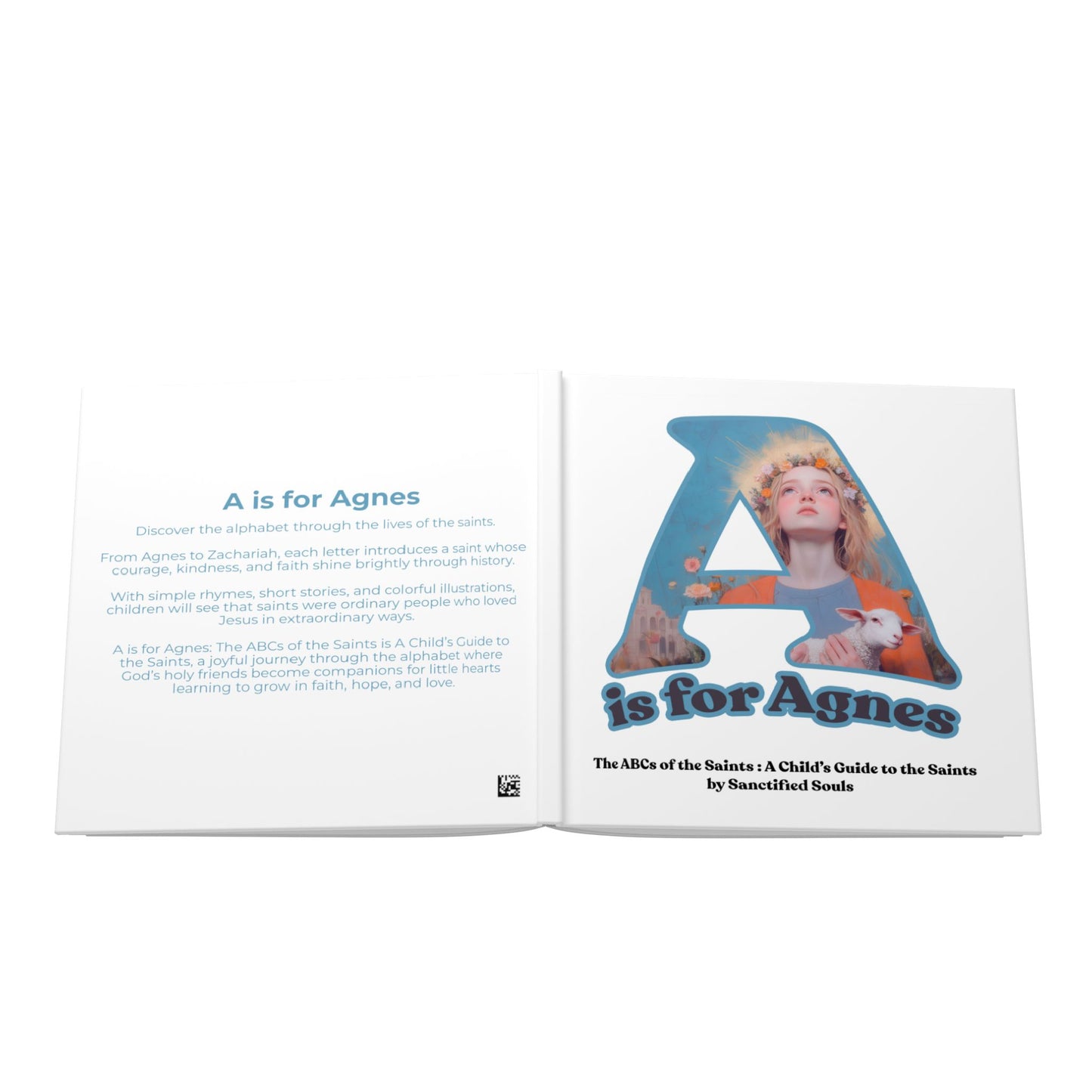 A is for Agnes (Hardcover) The ABCs of the Saints - A Child's Guide to the Saints - Catholic ABC Book | Saints Alphabet Book