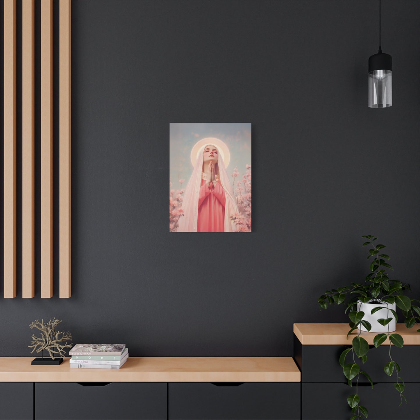 Saint Illuminata - Gallery Wrapped Canvas - Print - Religious Art for your Home - Catholic Art Print