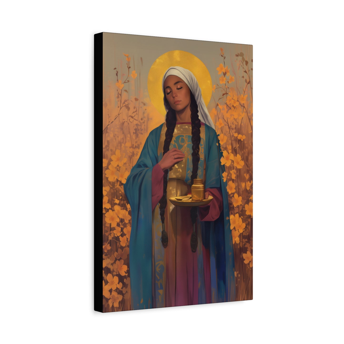Saint Hermione of Ephesus - Gallery Wrapped Canvas - Print - Religious Art for your Home - Catholic Art Print