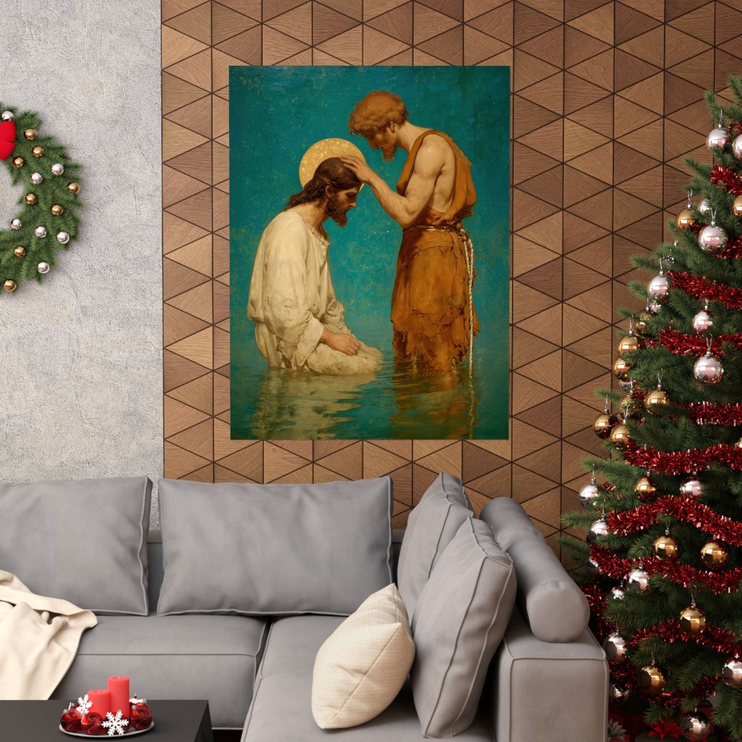 Saint John the Baptist, The Prophet and the Promise - Sanctified Souls Print - Multiple Sizes - Premium Matte Vertical Posters