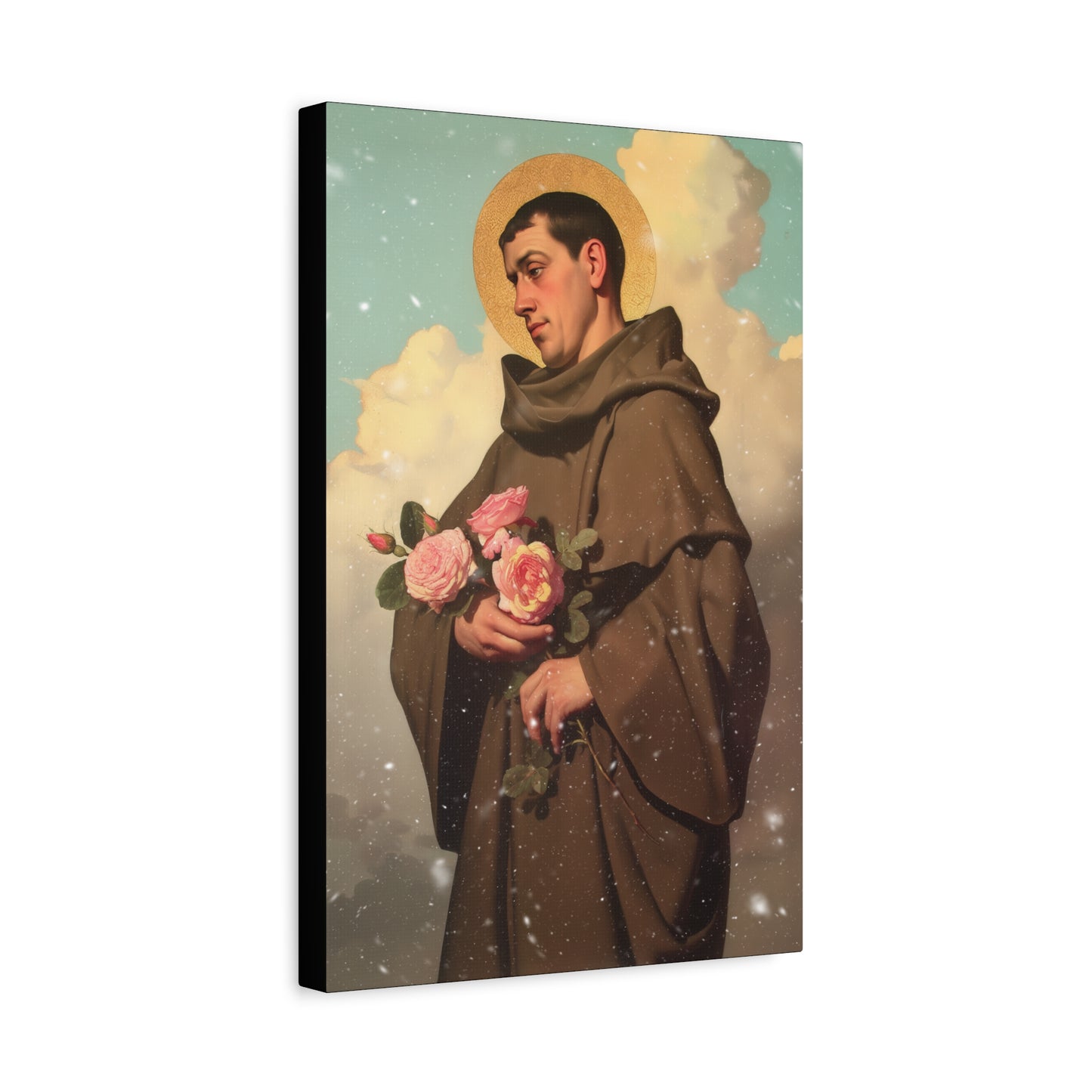 Saint Didacus of Alcala - Gallery Wrapped Canvas - Print - Religious Art for your Home - Catholic Art