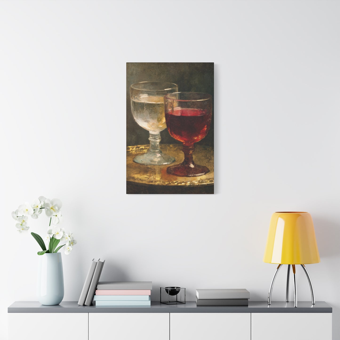 Cana and the Miracle of Abundance - Water into Wine - Gallery Wrapped Canvas - Print - Religious Art for your Home - Catholic Art Print