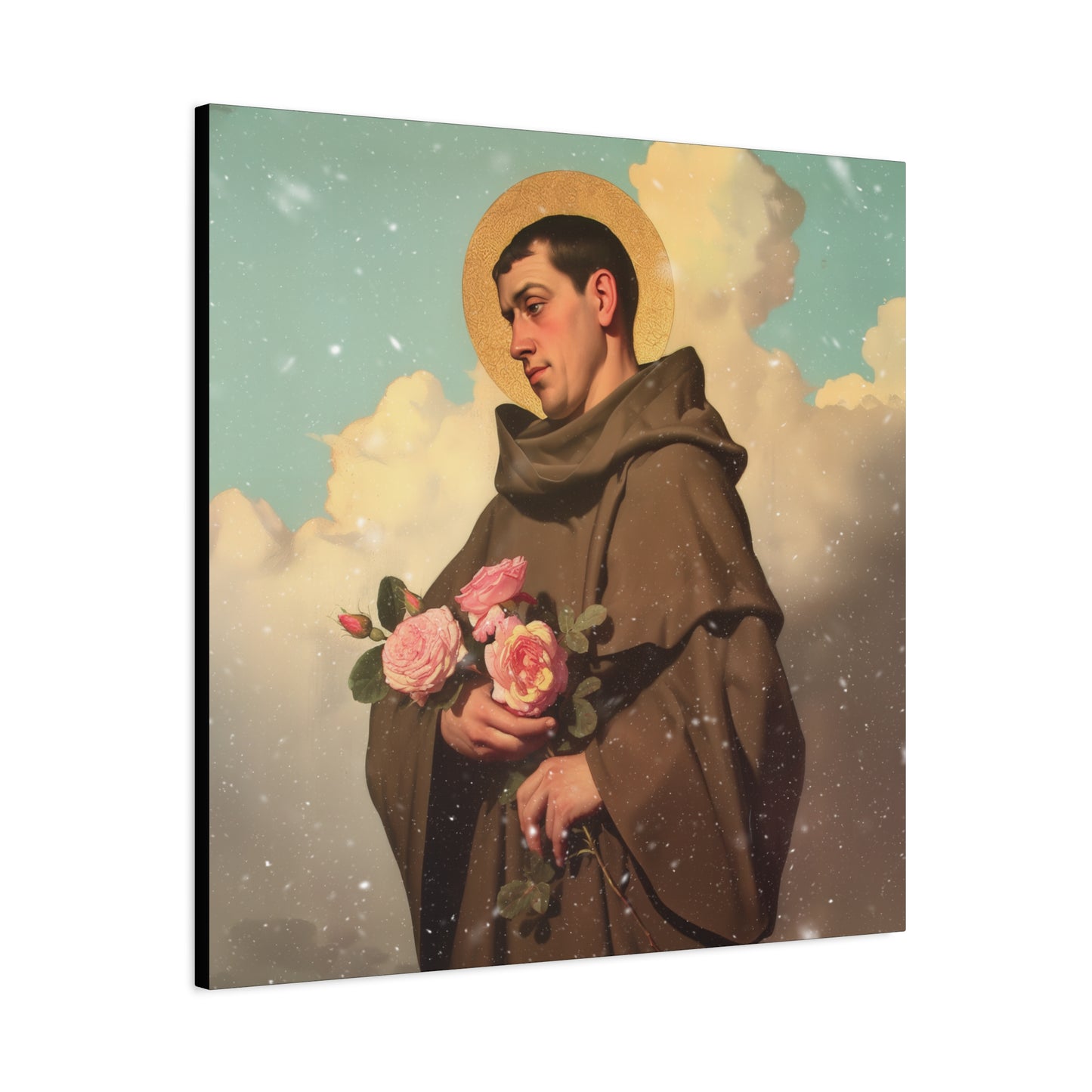 Saint Didacus of Alcala - Gallery Wrapped Canvas - Print - Religious Art for your Home - Catholic Art