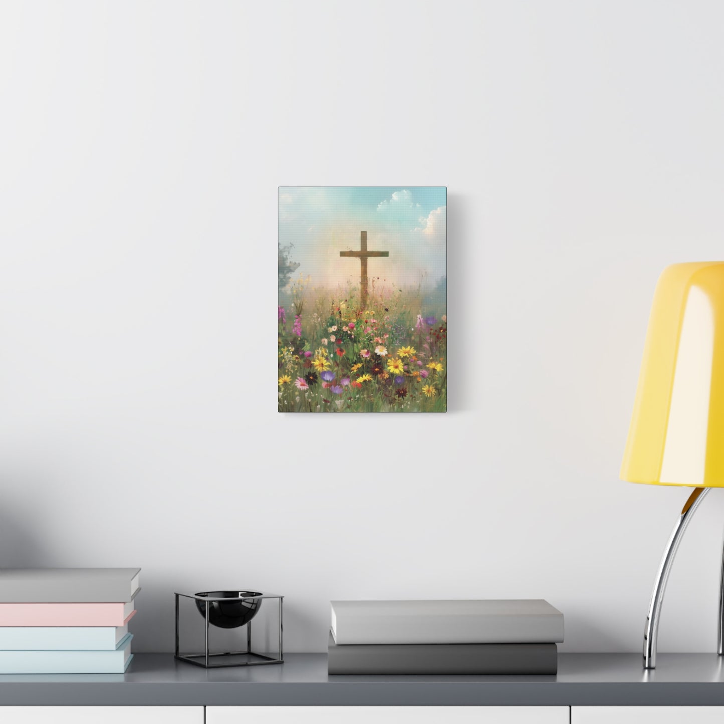 The Cross That Called the Earth to Life - Gallery Wrapped Canvas - Print - Religious Art for your Home - Catholic