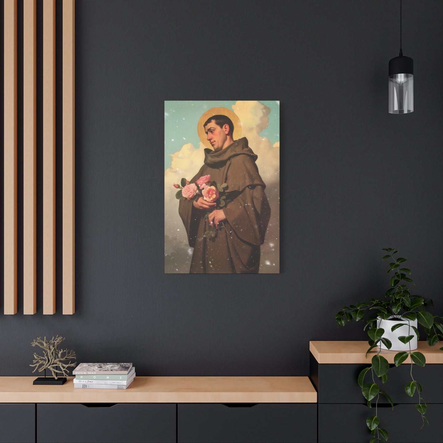 Saint Didacus of Alcala - Gallery Wrapped Canvas - Print - Religious Art for your Home - Catholic Art