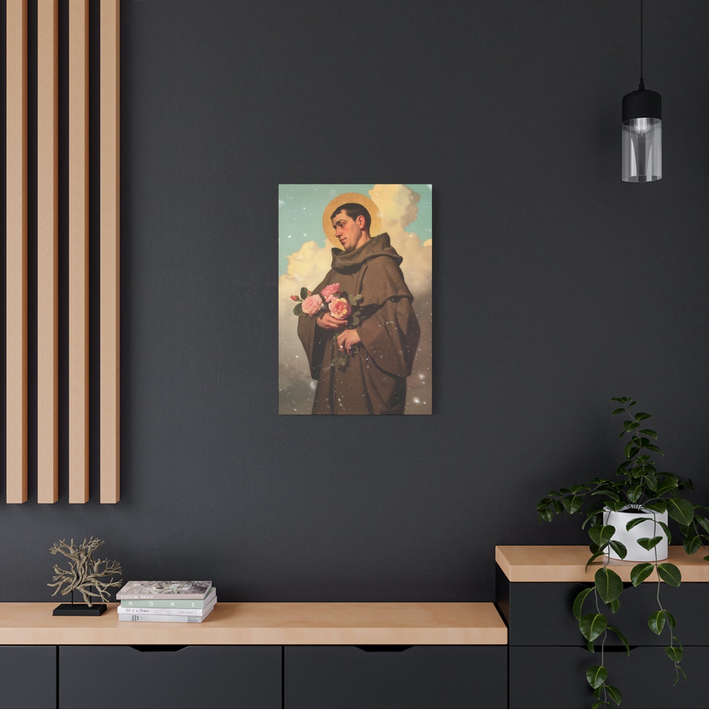 Saint Didacus of Alcala - Gallery Wrapped Canvas - Print - Religious Art for your Home - Catholic Art