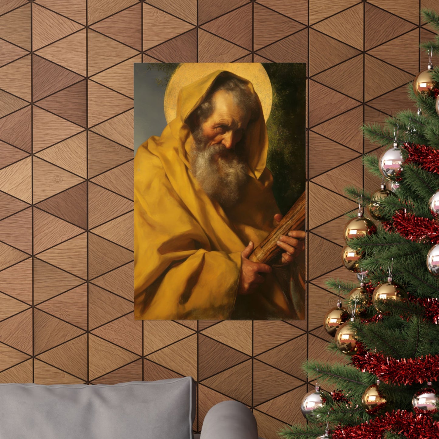 Saint James the Lesser - Apostle - Sanctified Souls Print - Multiple Sizes - Premium Posters - Catholic Art - Christian Home Decor Artwork