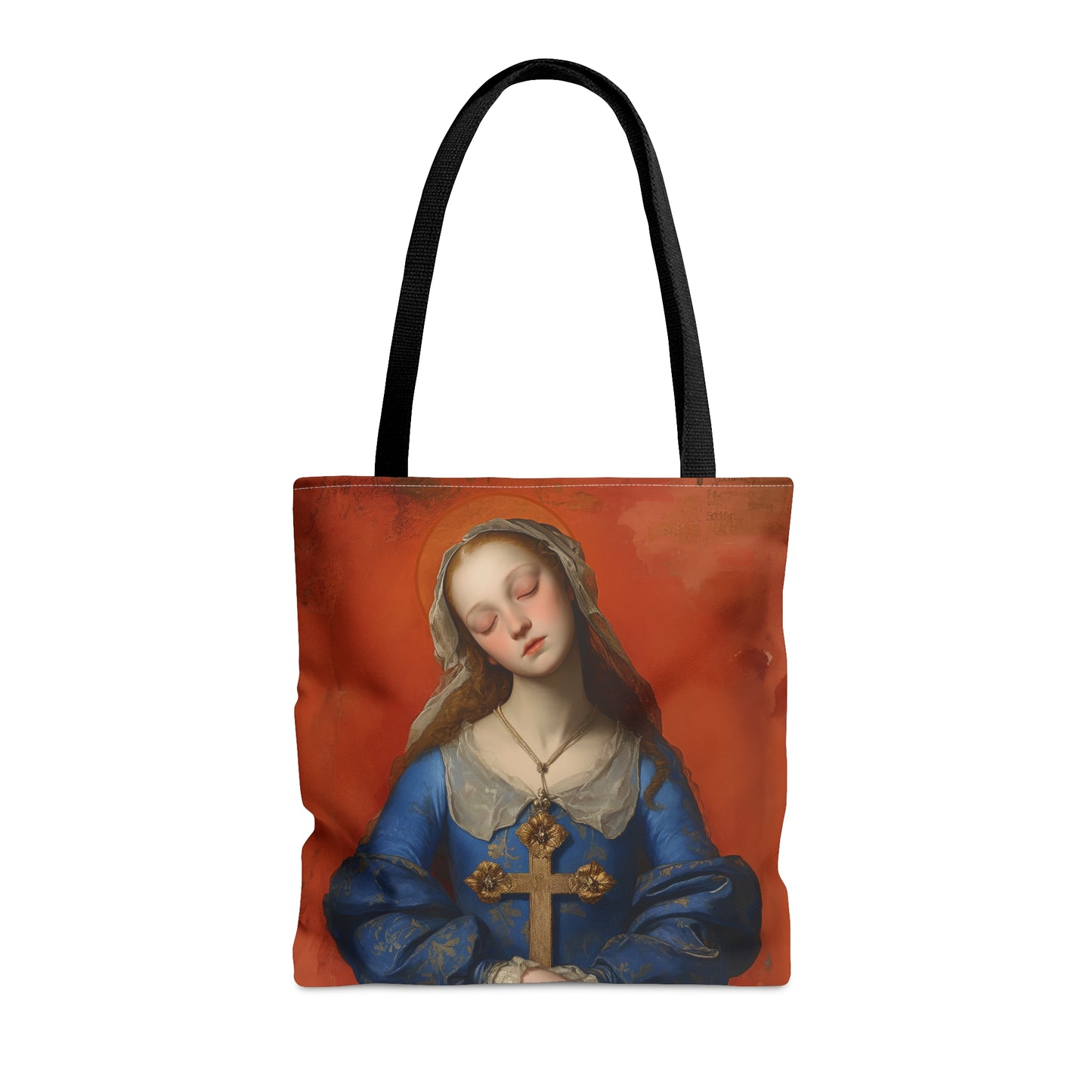 Saint Philomena of San Severino Tote Bag - Large Medium Small Faith Art Bag - Catholic Faith Purse - Religious Carry All Reusable Tote Bag