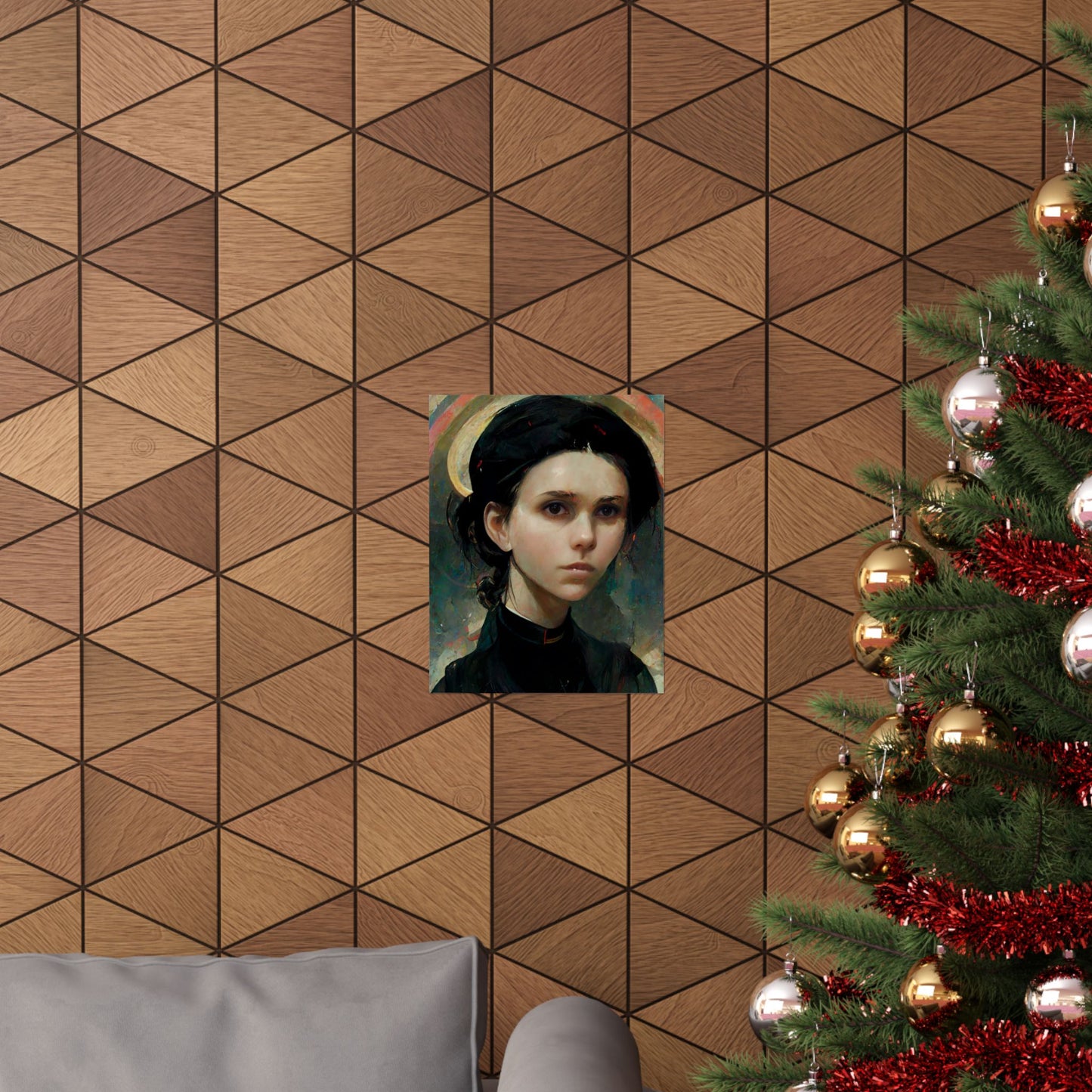Saint Gemma Galgani - Sanctified Souls Print - Multiple Sizes - Premium Matte Vertical Posters