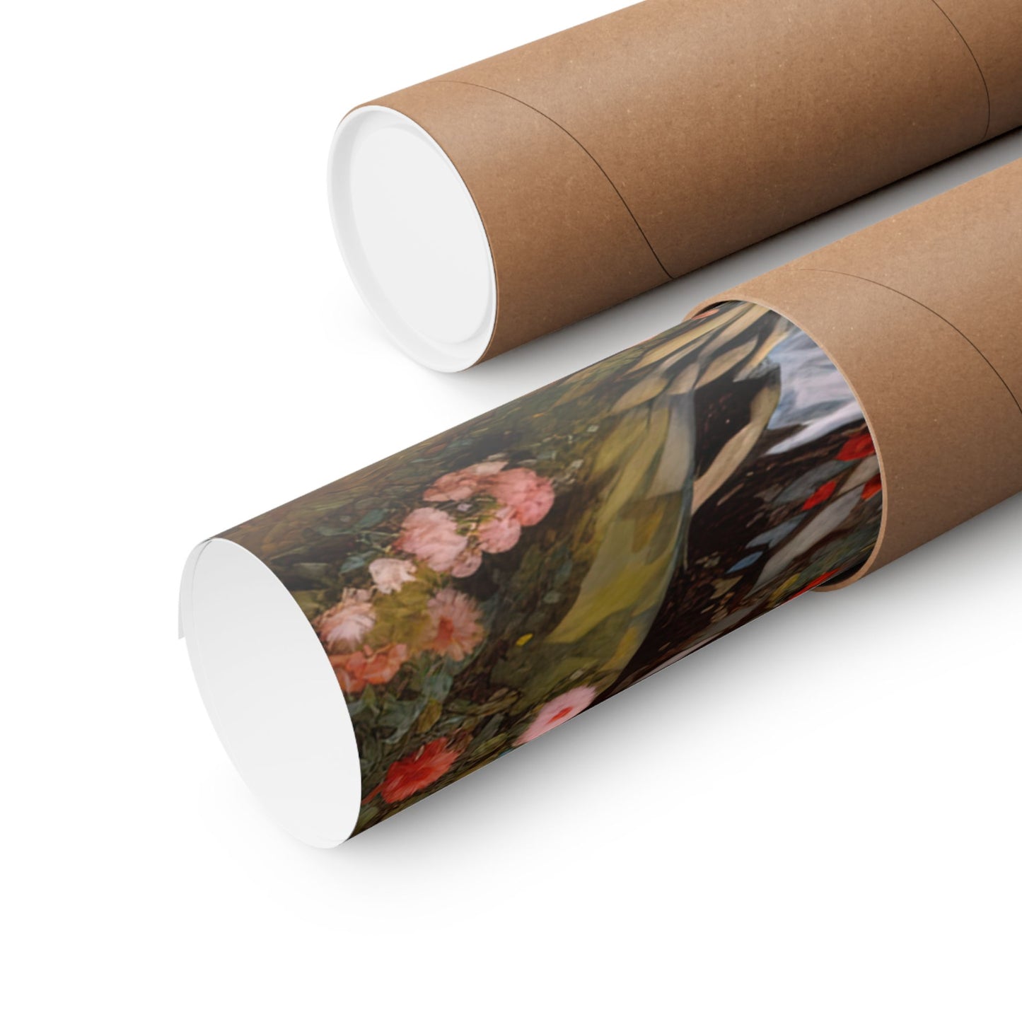Our Lady of Lourdes - Sanctified Souls Print - Multiple Sizes - Premium Matte Vertical Posters