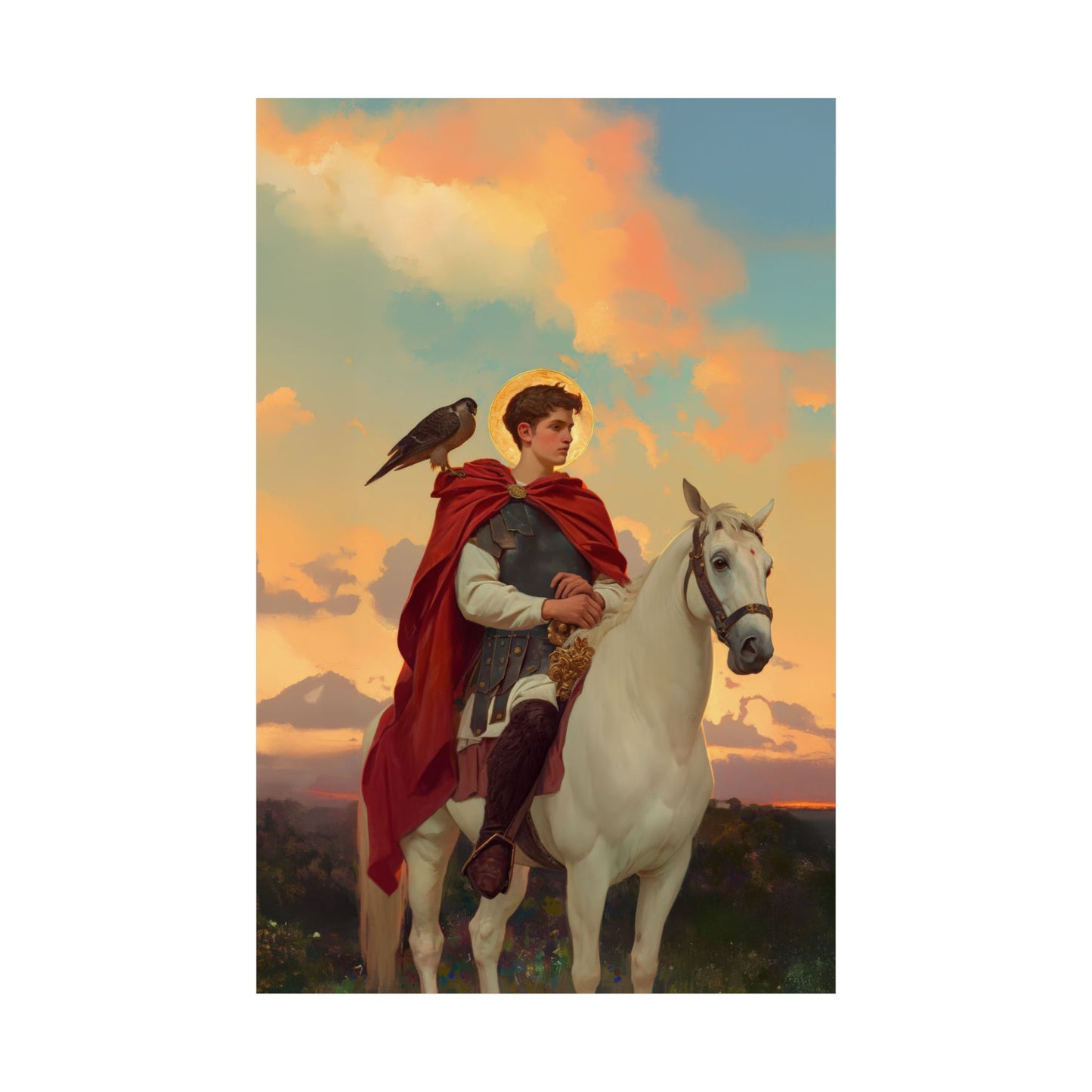 Saint Tryphon - Sanctified Souls Print - Multiple Sizes - Premium Matte Vertical Posters