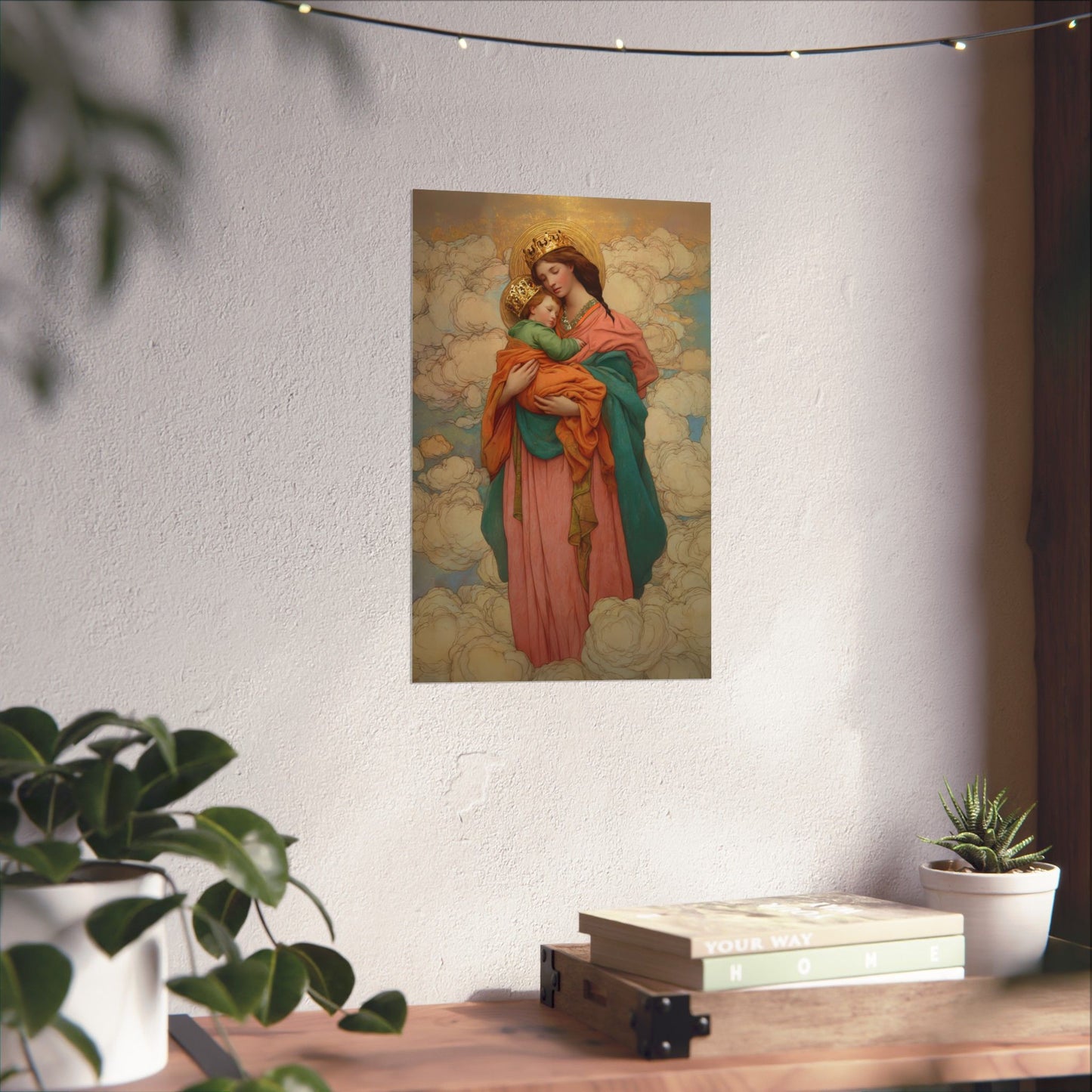 Our Lady of Perpetual Help - Sanctified Souls Print - Multiple Sizes - Premium Matte Vertical Posters