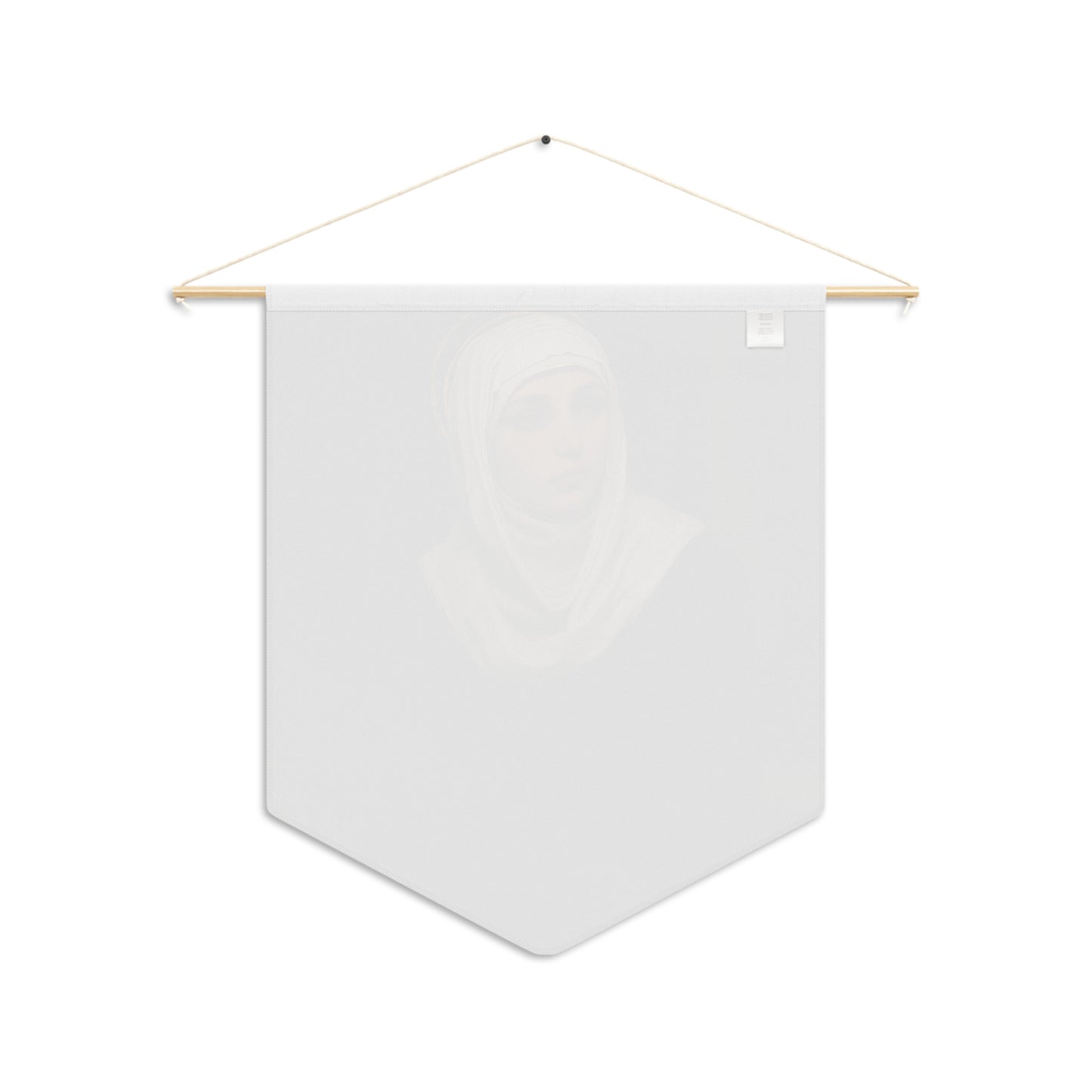 Saint Angela Merici Pennant / Banner / Wall Hanging - Prayer room art - Catholic Home Art - Large Saint Art for your home - 18" x 21"