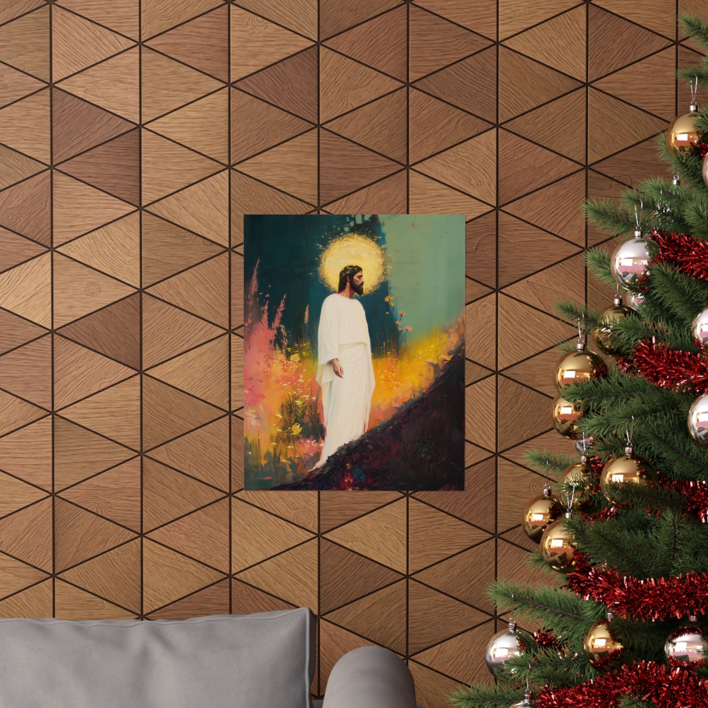 Christus Resurrexit (Christ Is Risen) - Sanctified Souls Print - Multiple Sizes - Premium Matte Vertical Posters - Catholic