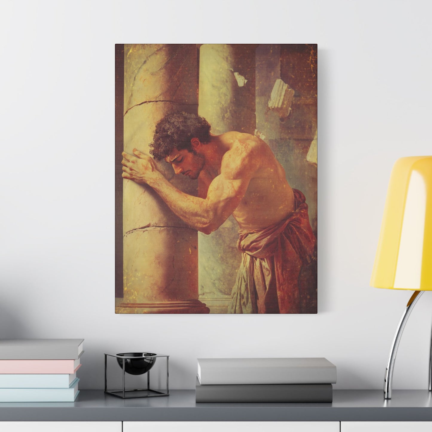 Samson - Museum Wrapped Canvas - Sanctified Souls Print - Religious Art for your Home