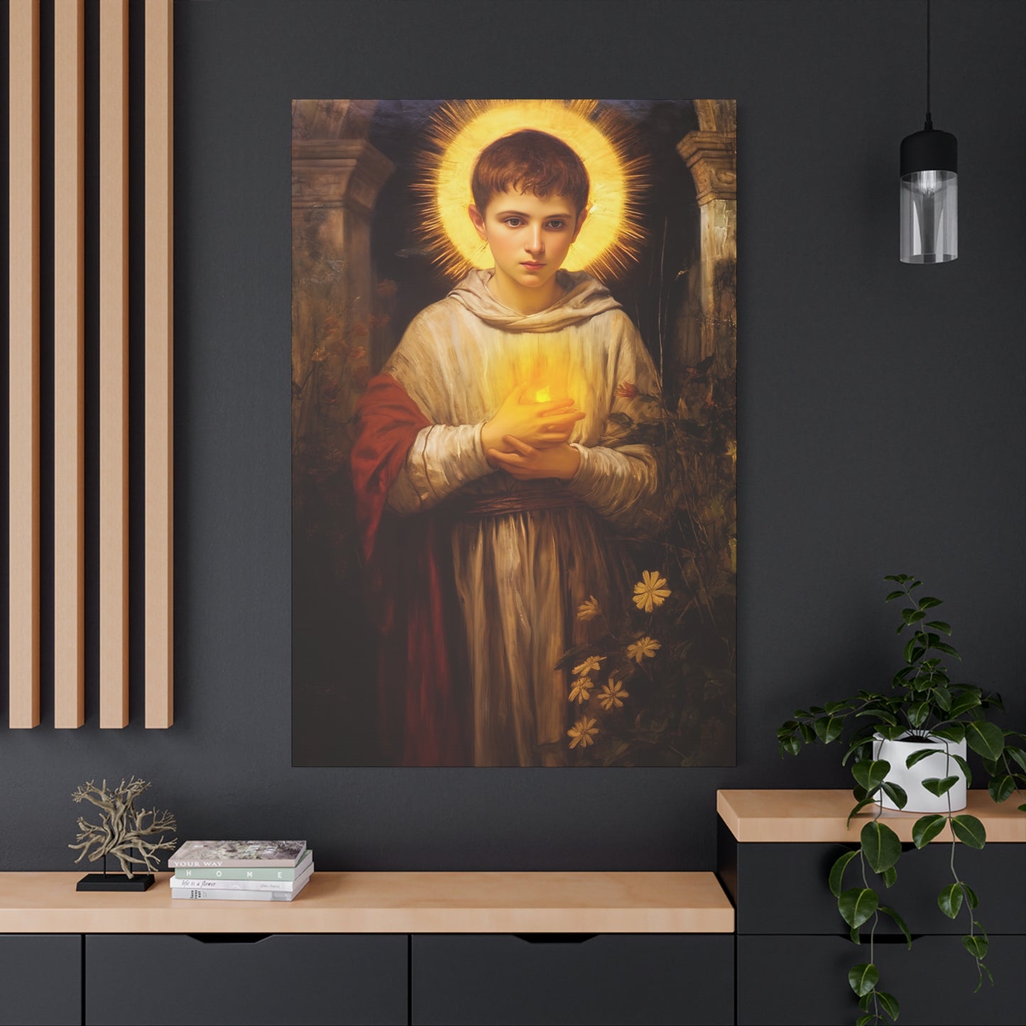Saint Tarsicius - Museum Wrapped Canvas - Sanctified Souls Print - Religious Art for your Home