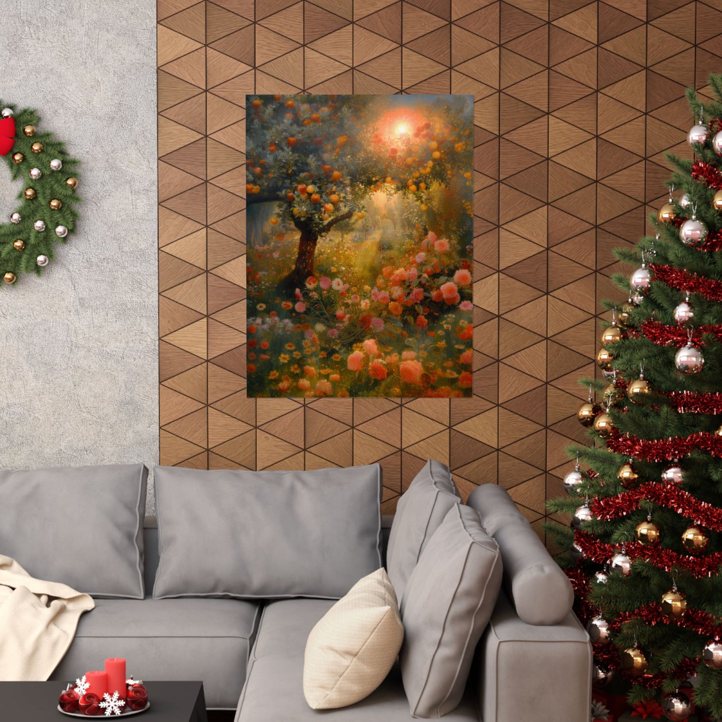 Eden in the Morning of the World - Sanctified Souls Print - Multiple Sizes - Premium Matte Vertical Posters