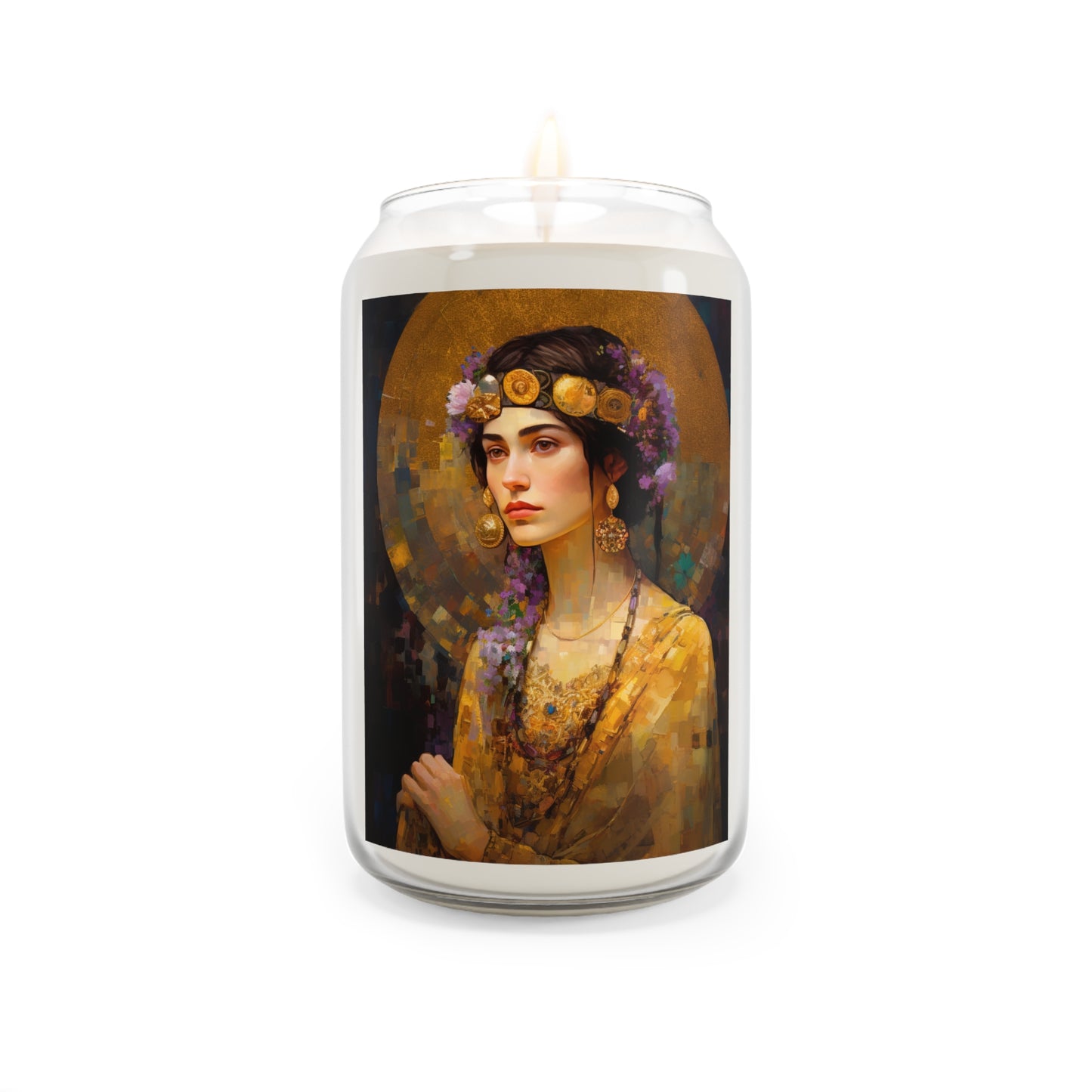 Saint Lydia Purpuraria  - Scented Prayer Candle, 13.75oz - Tall Size - Religious Prayer Candle - Catholic Art - Religious Gift