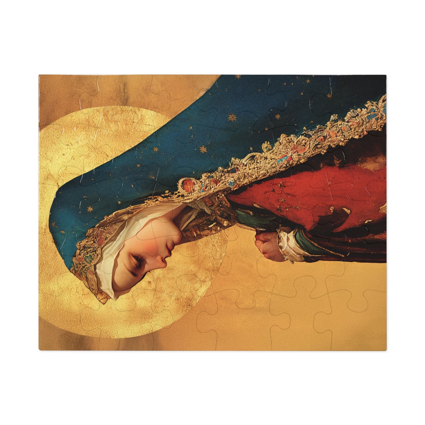 Our Lady of Mercy / Our Lady of Ransom - Puzzle and Tin - Religious Jigsaw Puzzle (30, 110, 252, 500,1000) - Gift Catholic Families