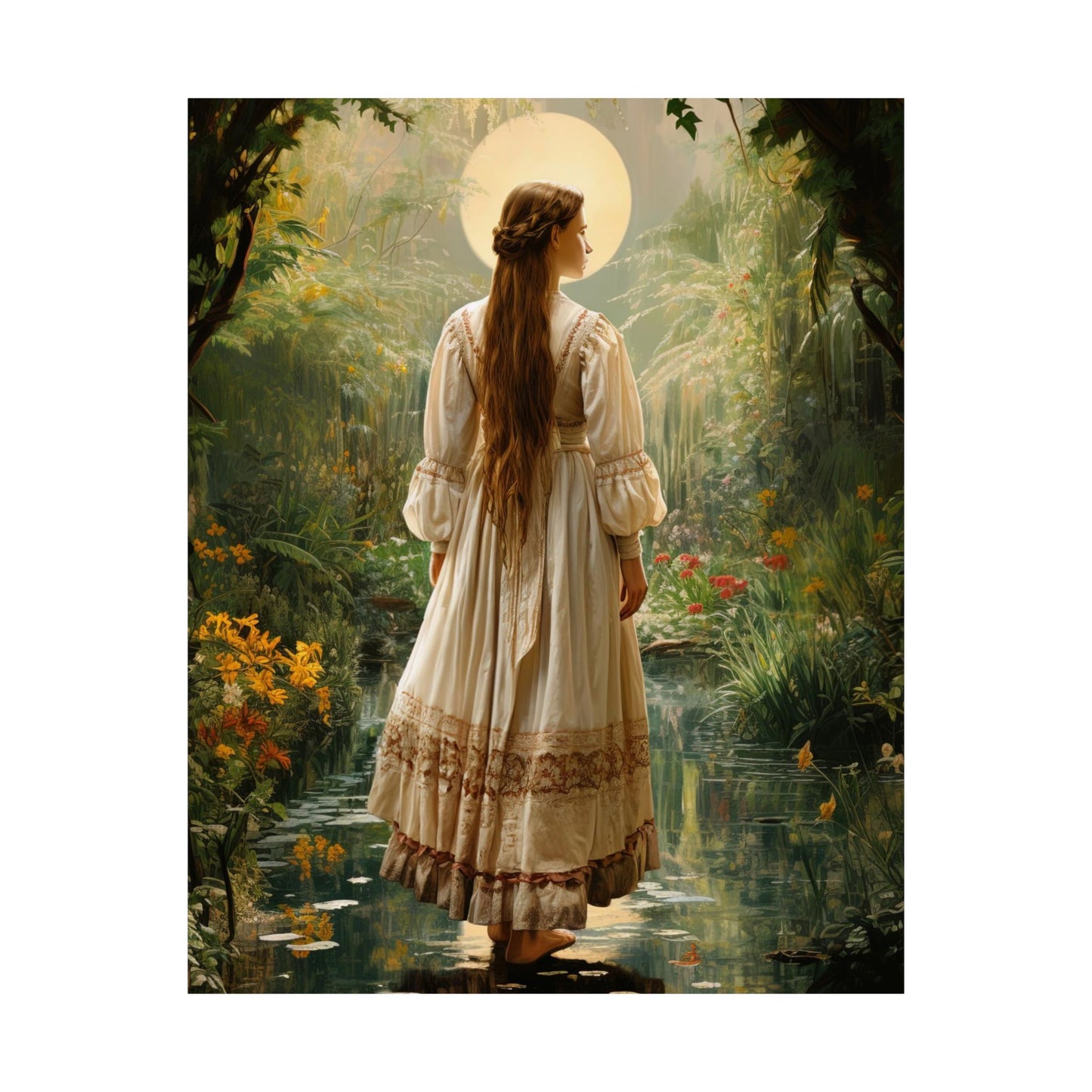Saint Narcisa de Jesús Martillo Moran - Sanctified Souls Print - Multiple Sizes - Premium Matte Vertical Posters