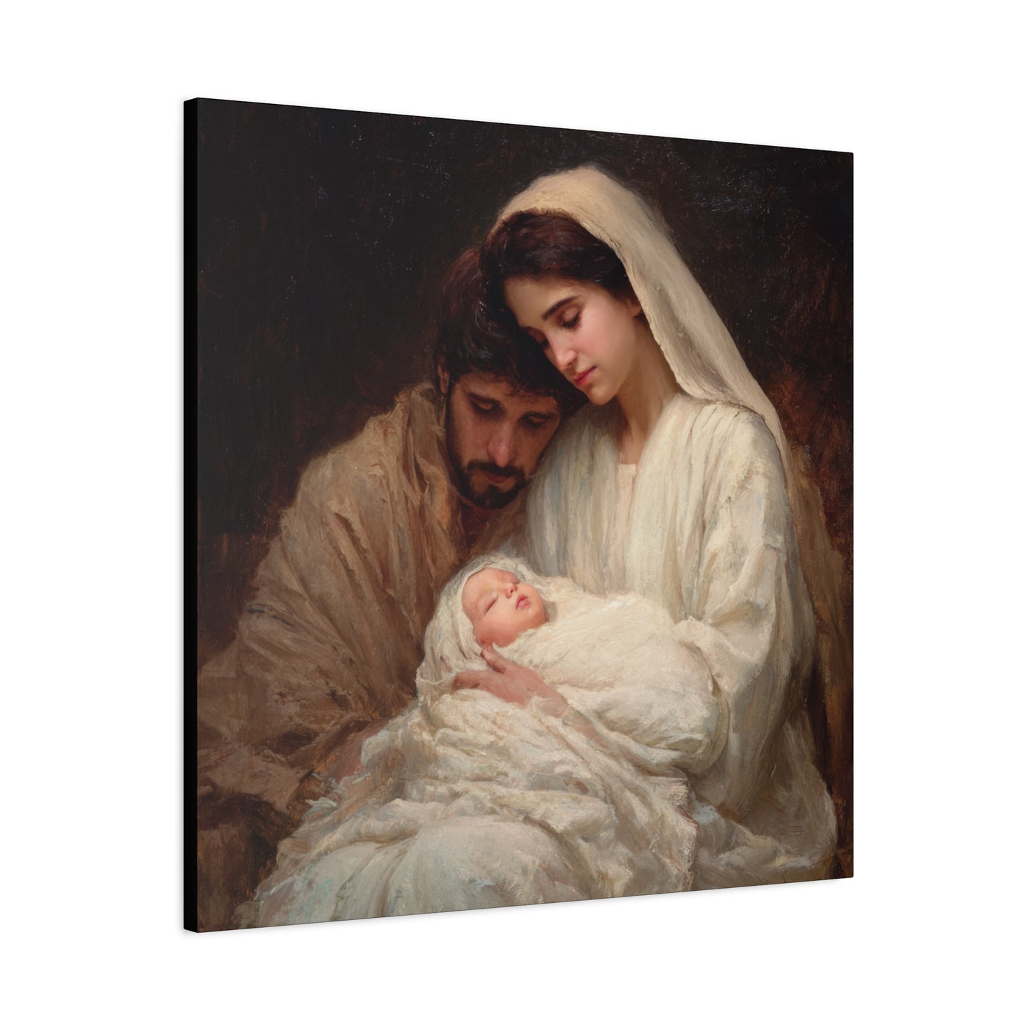 The Quiet Kingdom of the Holy Family - Gallery Wrapped Canvas - Print - Religious Art for your Home - Catholic