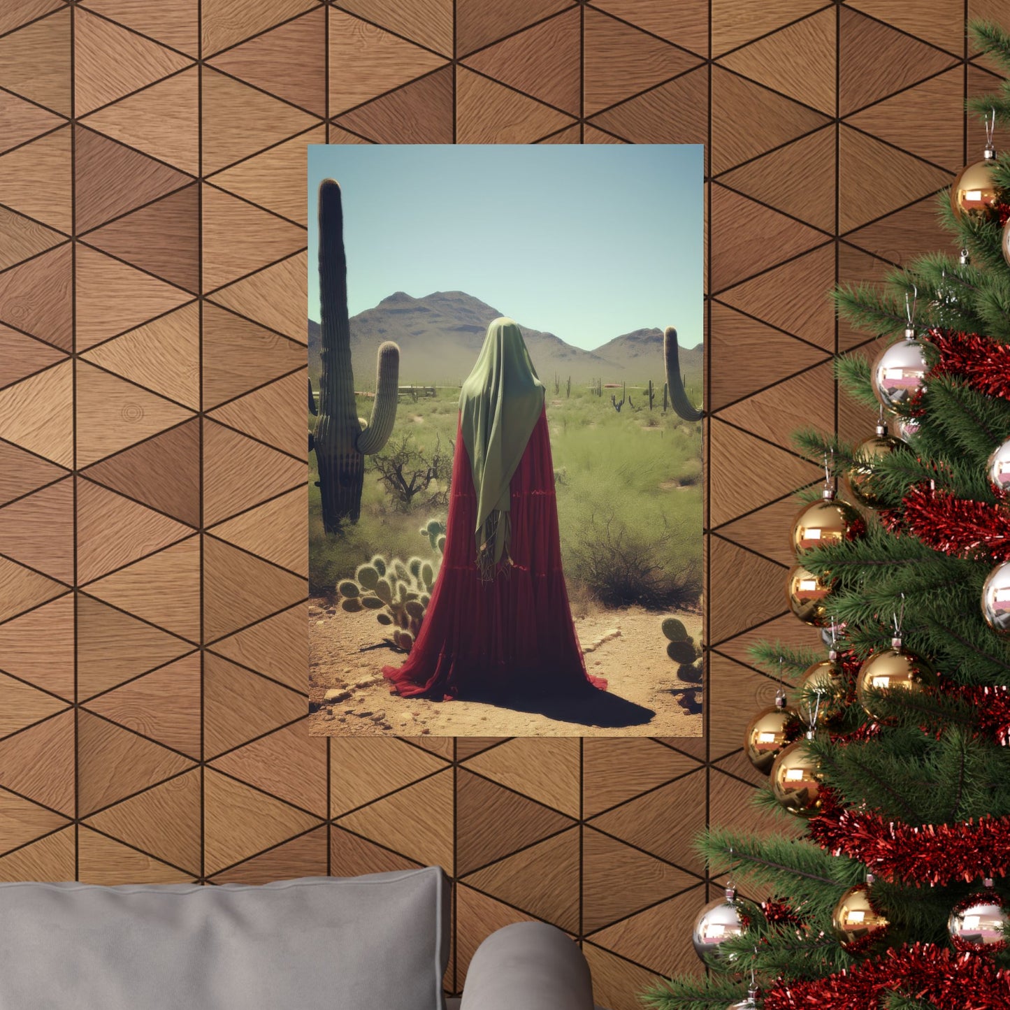 Saint Melania the Elder, Desert Mother Poster Print - Sanctified Souls Print - Multiple Sizes - Premium Posters - Catholic Art
