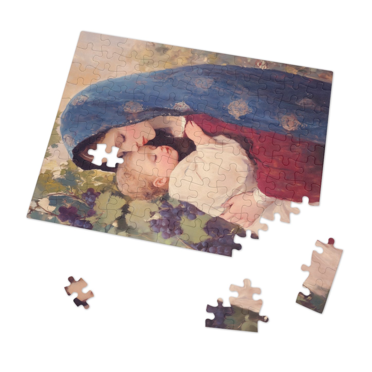 Our Lady of the Grapes / Out Lady of the Harvest - Puzzle & Keepsake Tin - Religious Jigsaw Puzzle (30, 110, 252, 500,1000-Piece)